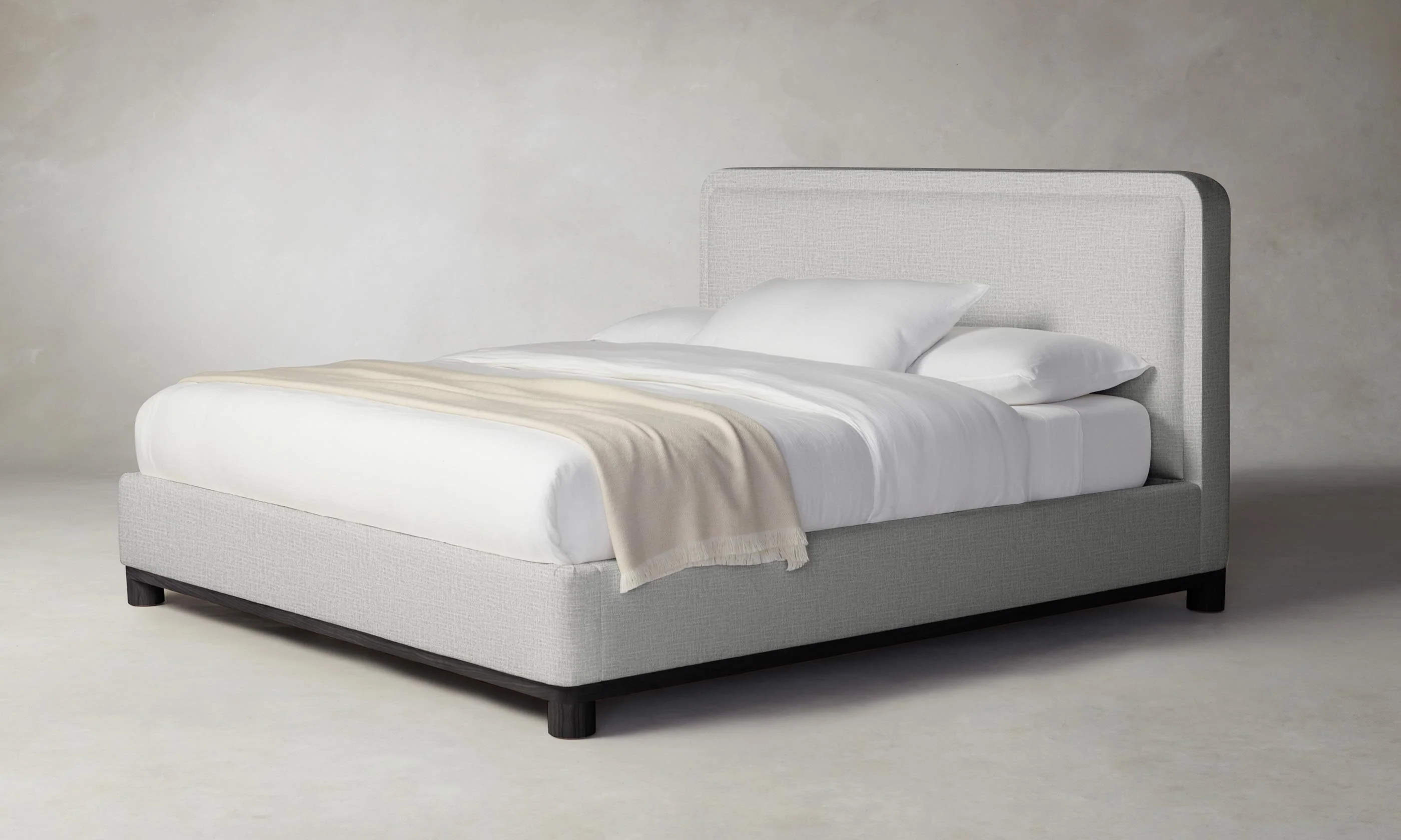 The Kent Bed - Performance Woven Chenille Steel - Image 7