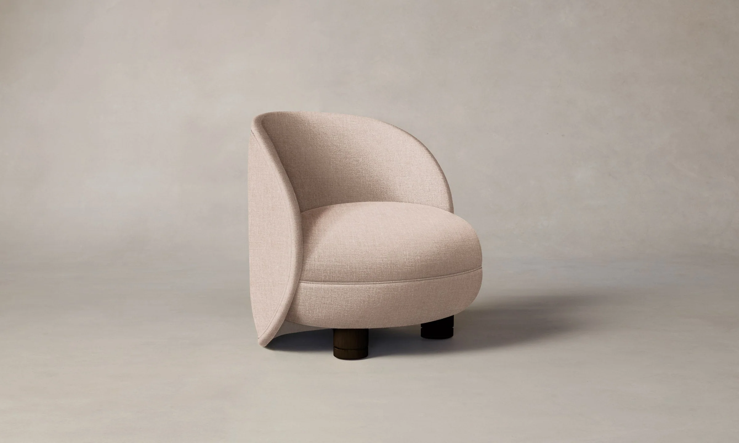 The Laight Chair - Heritage Belgian Linen Petal - Image 5