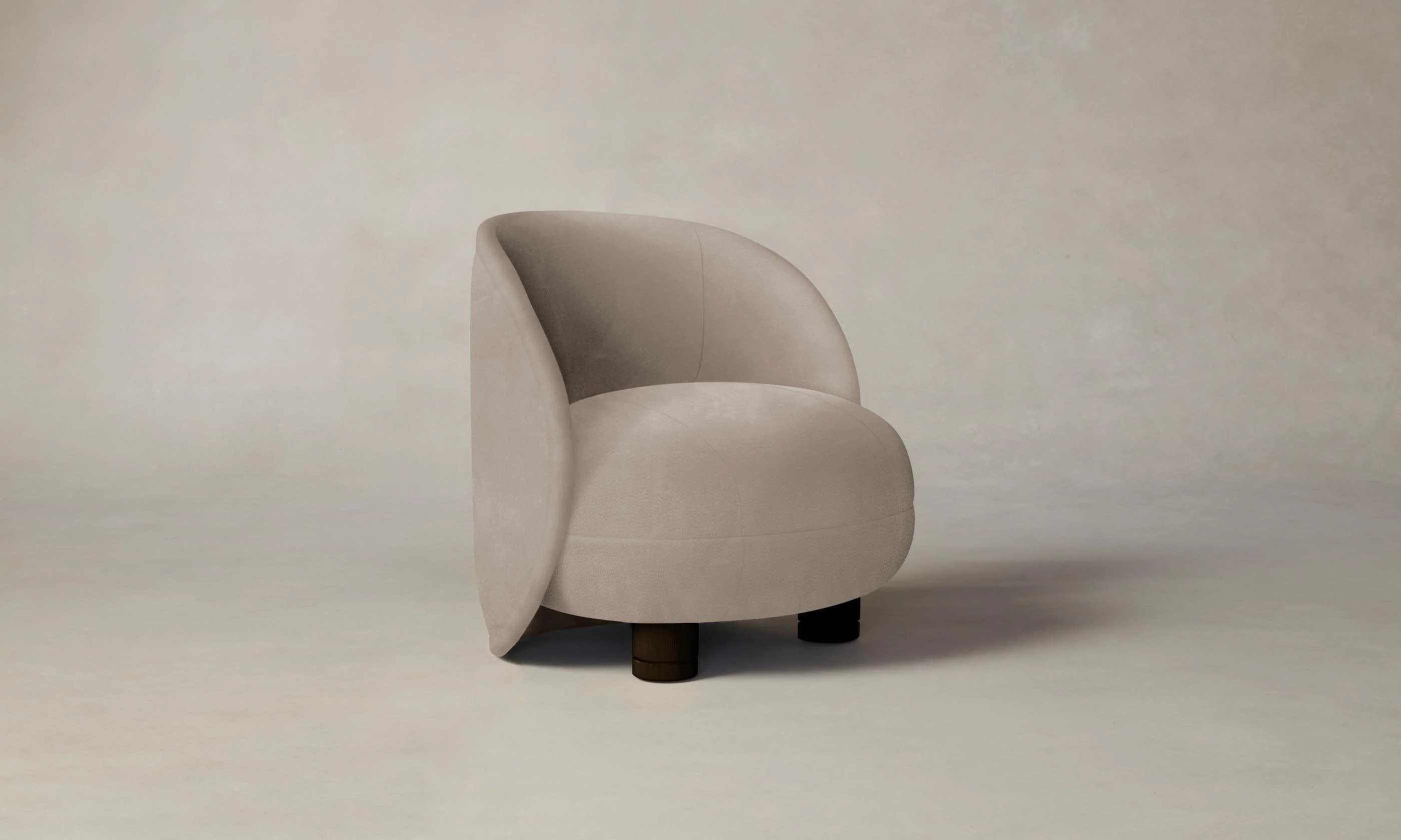 The Laight Chair - Nubuck Leather Fawn - Image 5