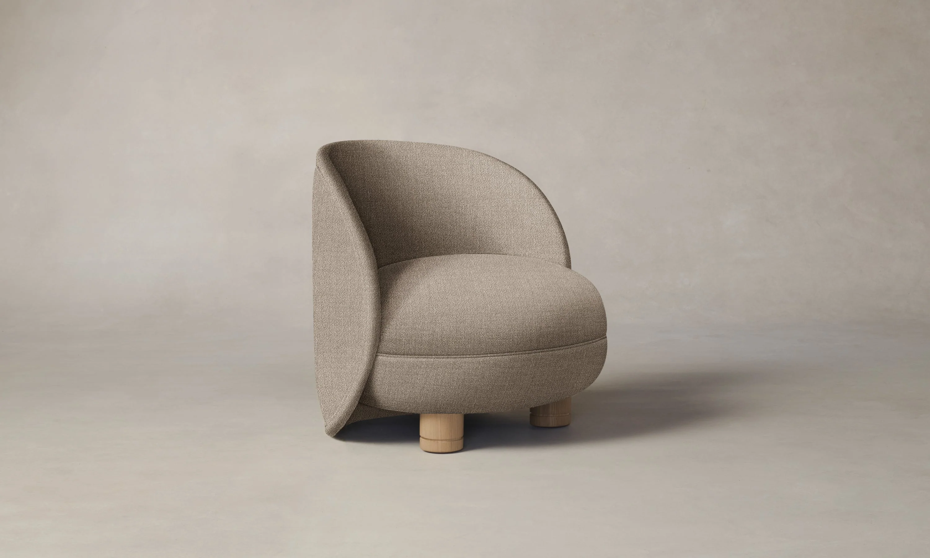The Laight Chair - Performance Textural Weave Earthen - Image 2
