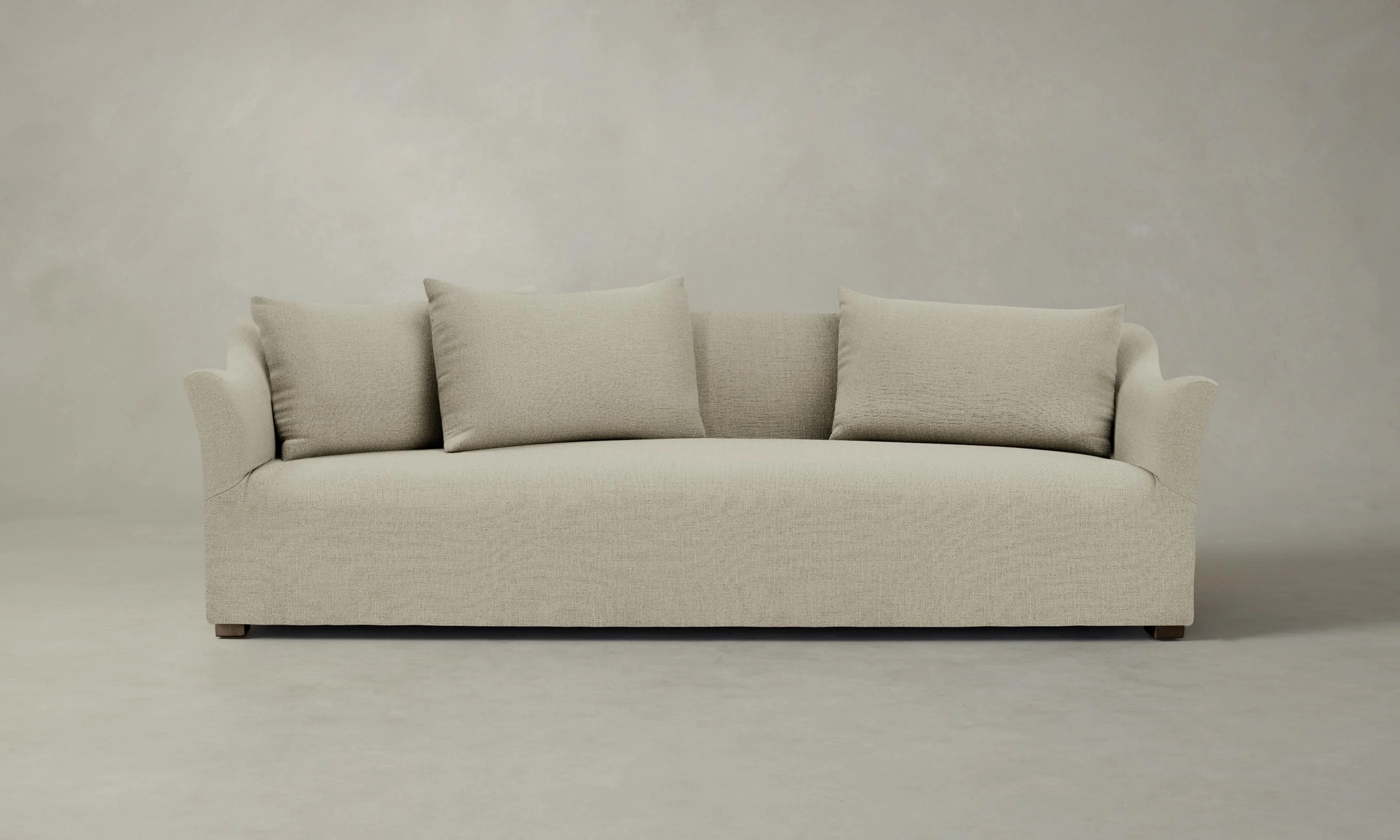 The Lenox Sofa - Heritage Belgian Linen Alder - Image 3