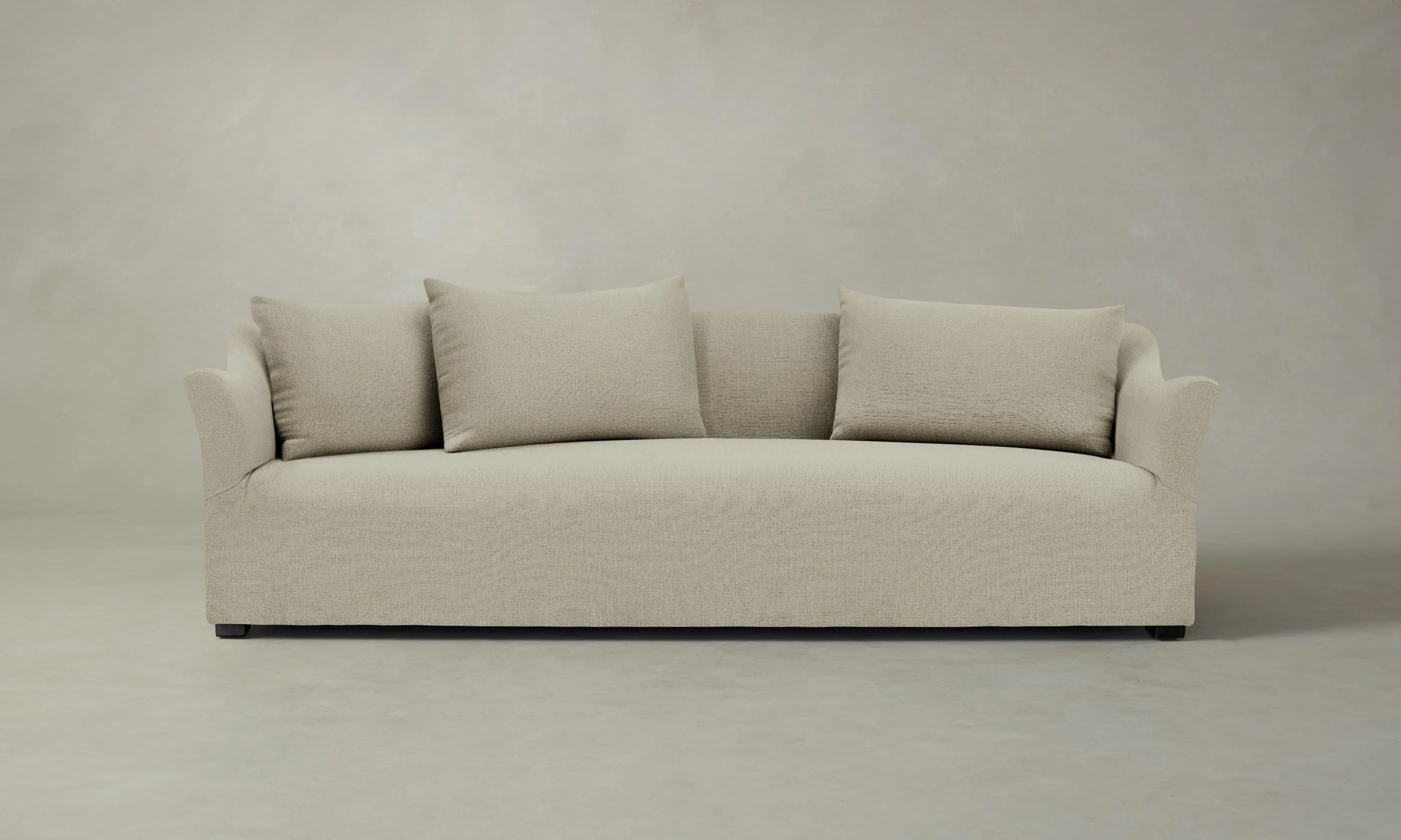 The Lenox Sofa - Heritage Belgian Linen Alder - Image 4