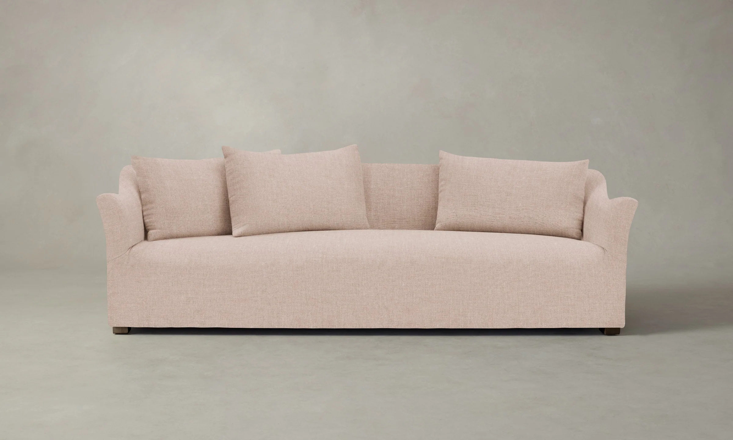 The Lenox Sofa - Heritage Belgian Linen Petal - Image 3