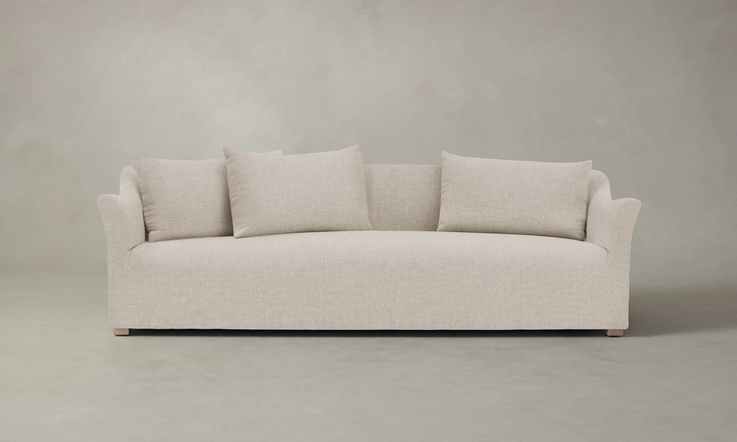 The Lenox Sofa - Heritage Belgian Linen Summit