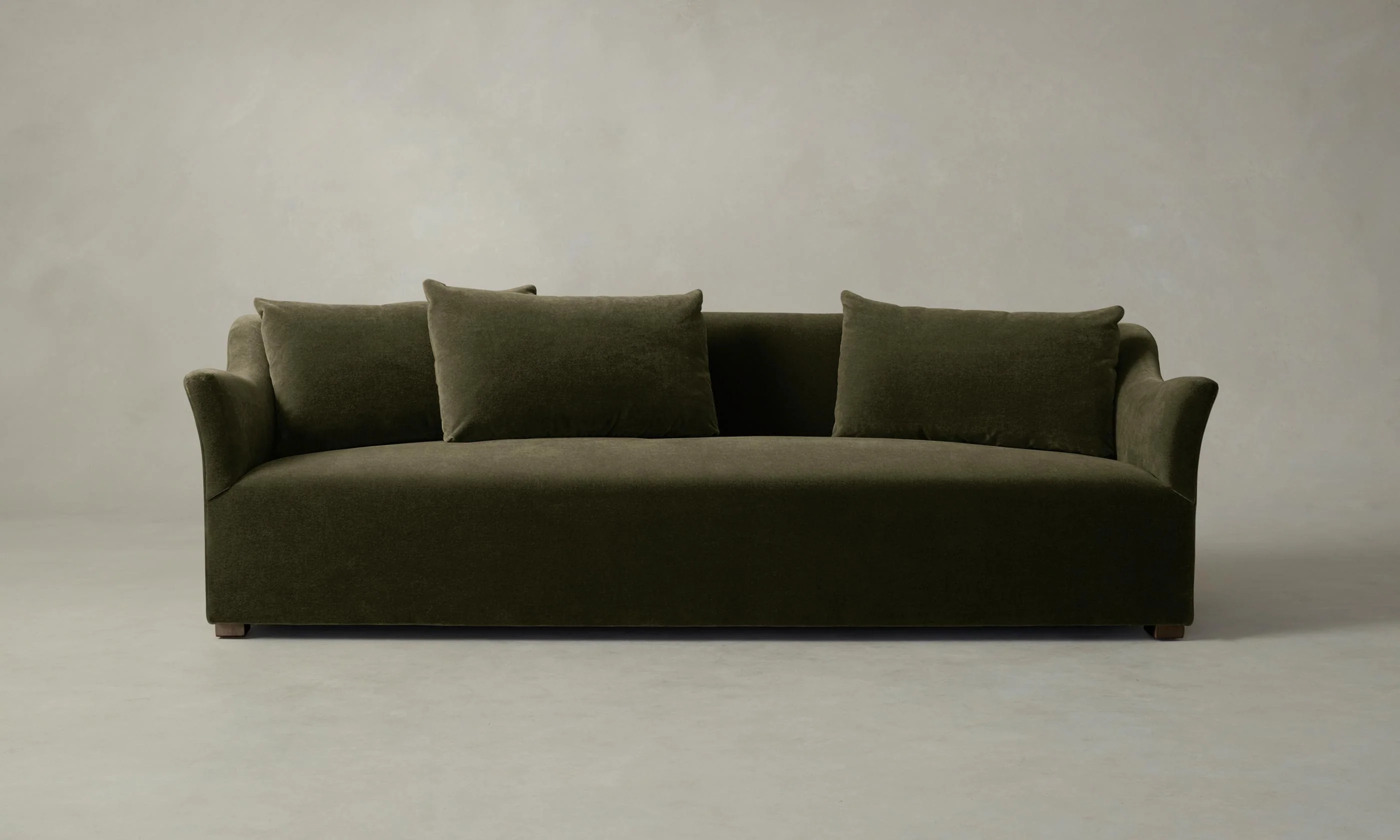 The Lenox Sofa - Mohair Moss - Image 3