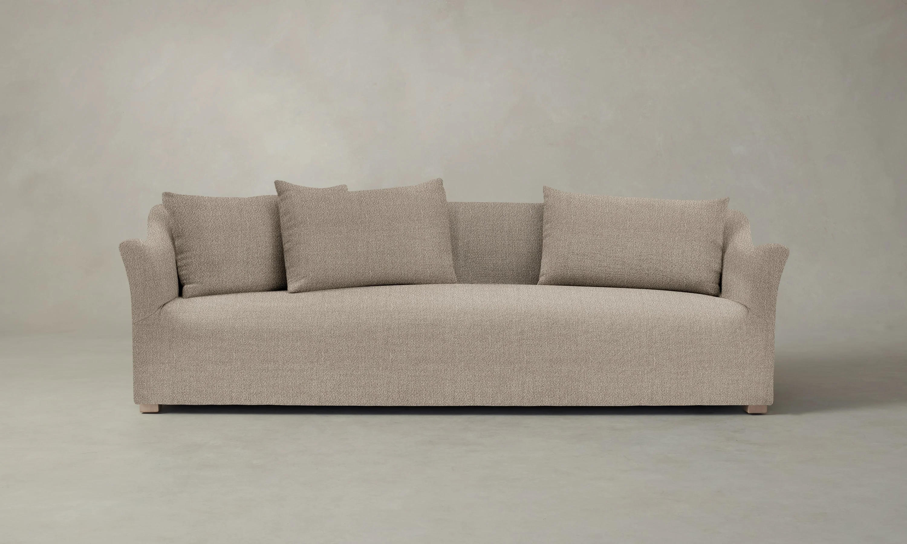 The Lenox Sofa - Performance Textural Weave Earthen