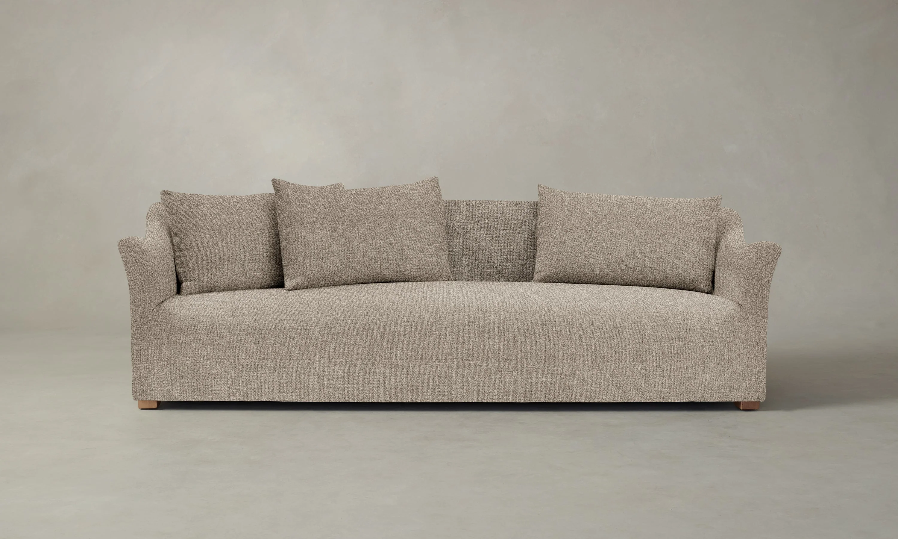 The Lenox Sofa - Performance Textural Weave Earthen - Image 2