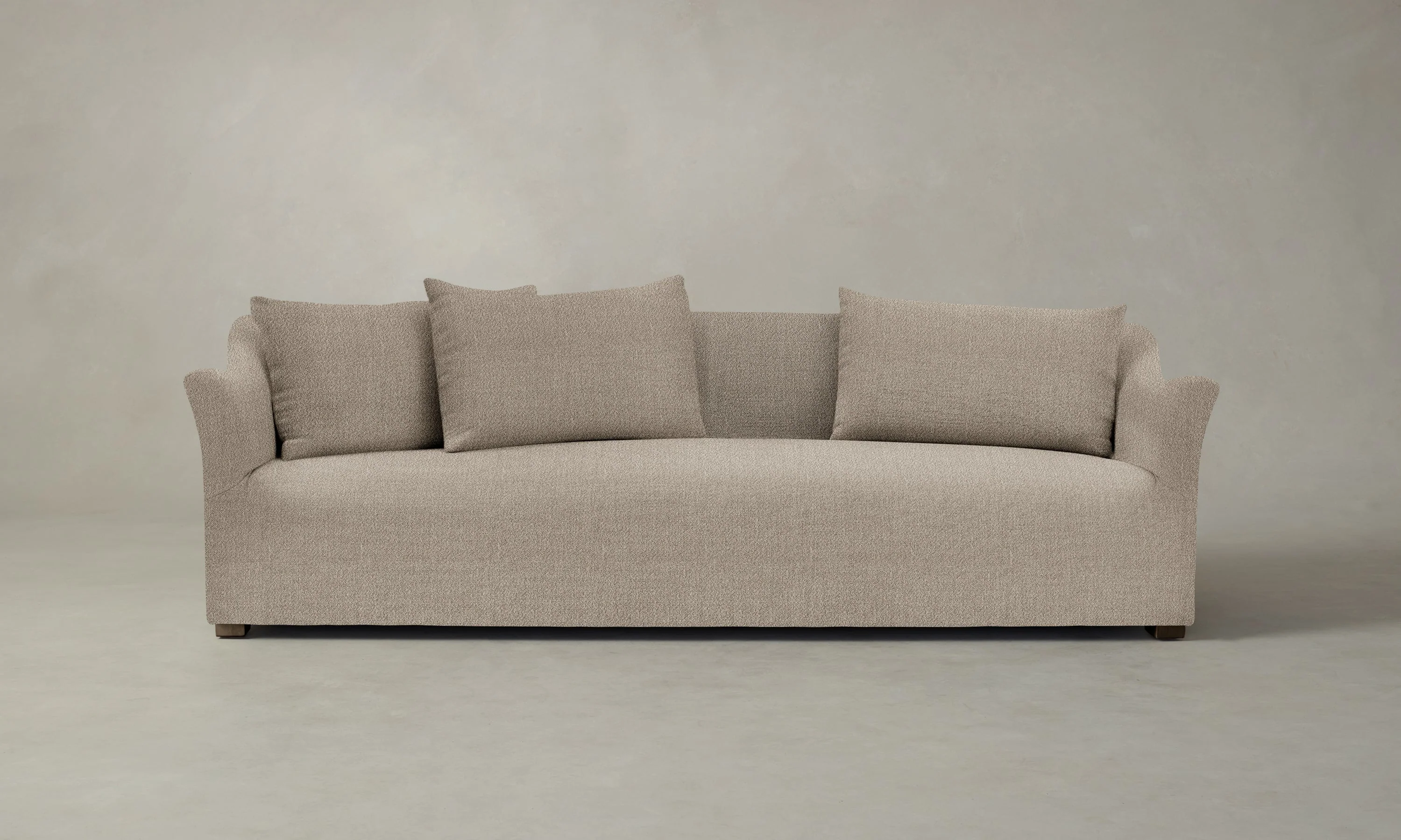 The Lenox Sofa - Performance Textural Weave Earthen - Image 3