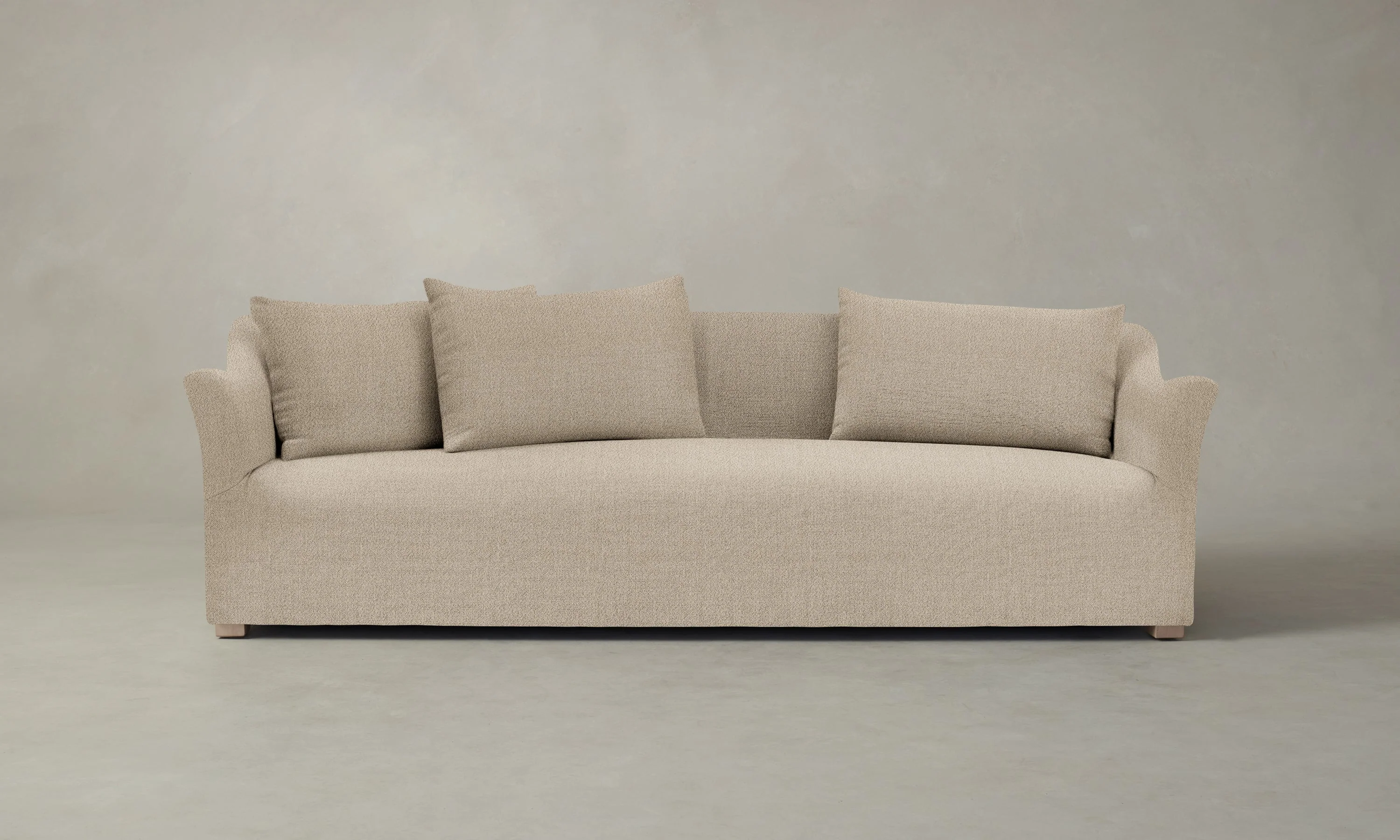 The Lenox Sofa - Performance Textural Weave Savanna