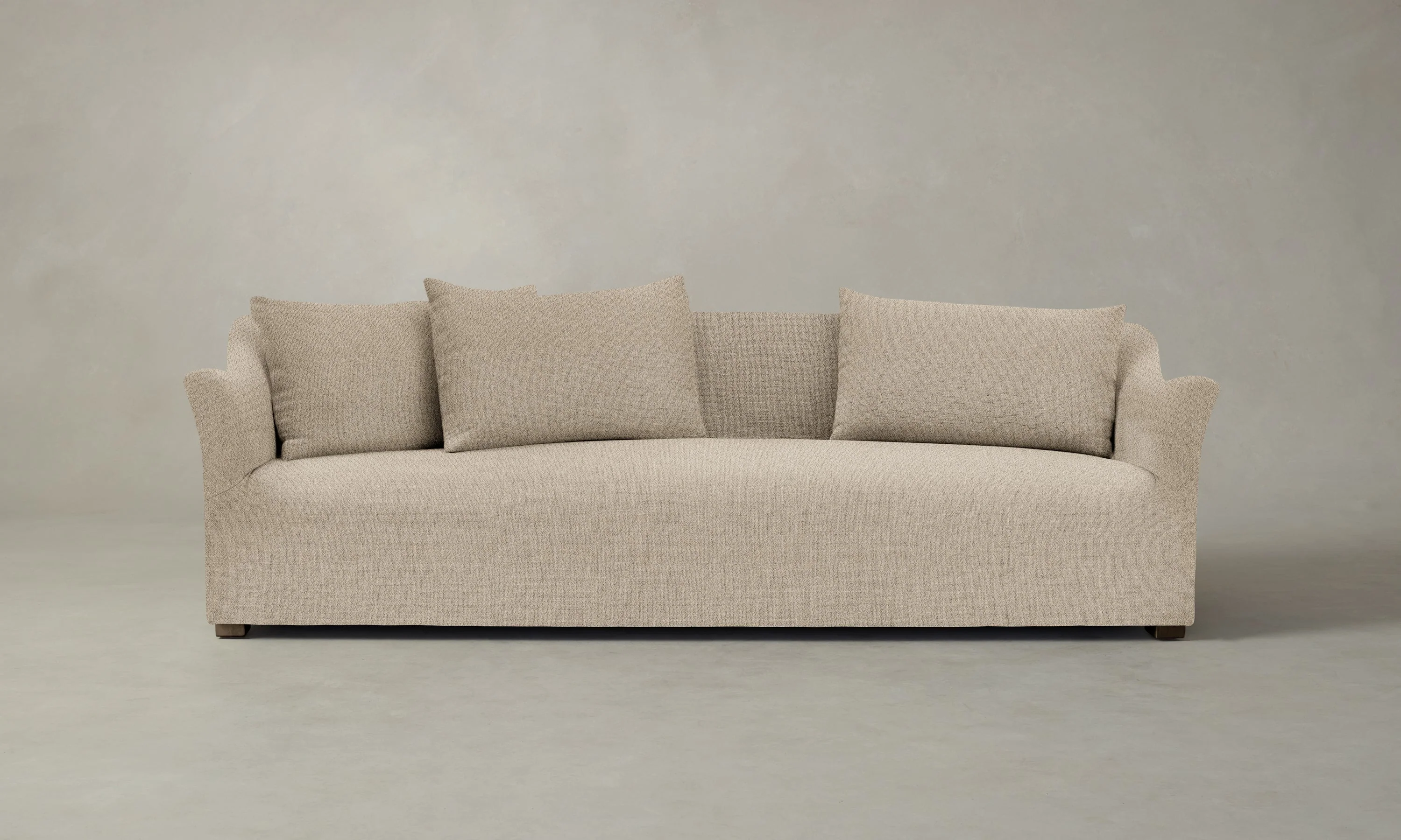 The Lenox Sofa - Performance Textural Weave Savanna - Image 3