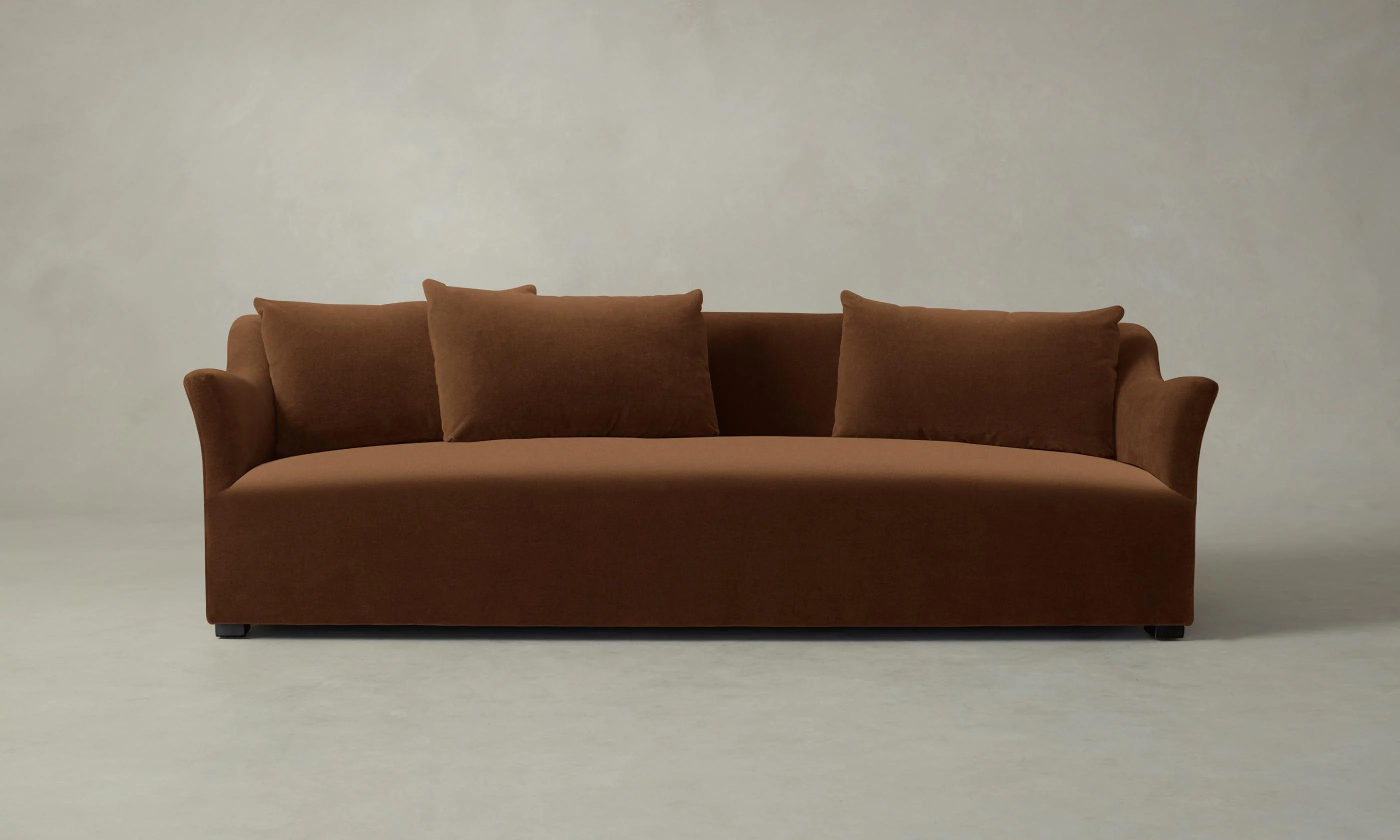 The Lenox Sofa - Performance Velvet Cider - Image 4
