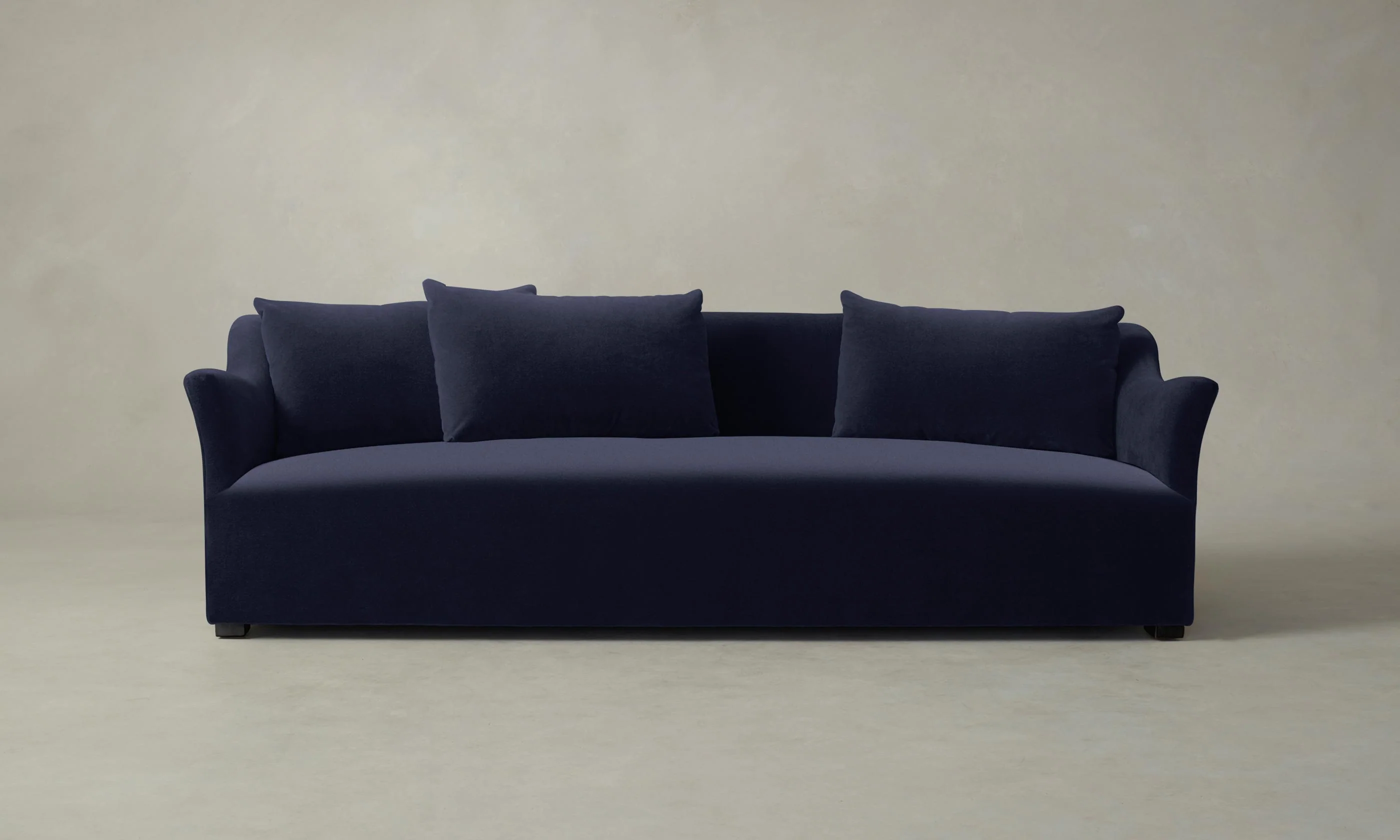 The Lenox Sofa - Performance Velvet Midnight - Image 4
