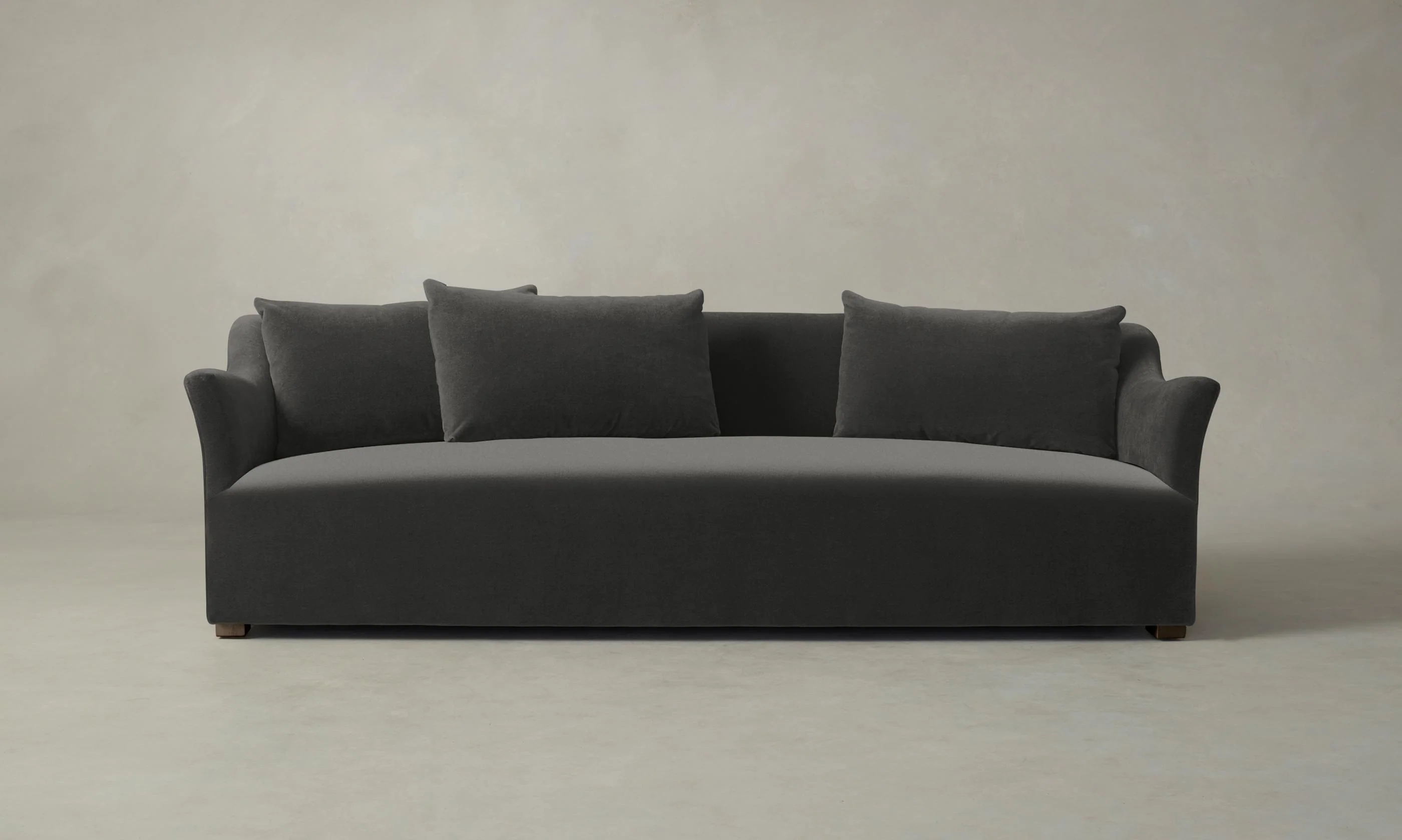 The Lenox Sofa - Performance Velvet Slate - Image 3