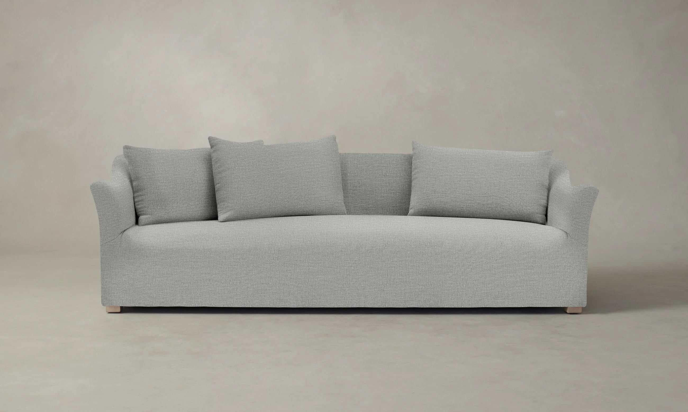 The Lenox Sofa - Performance Woven Chenille Rain