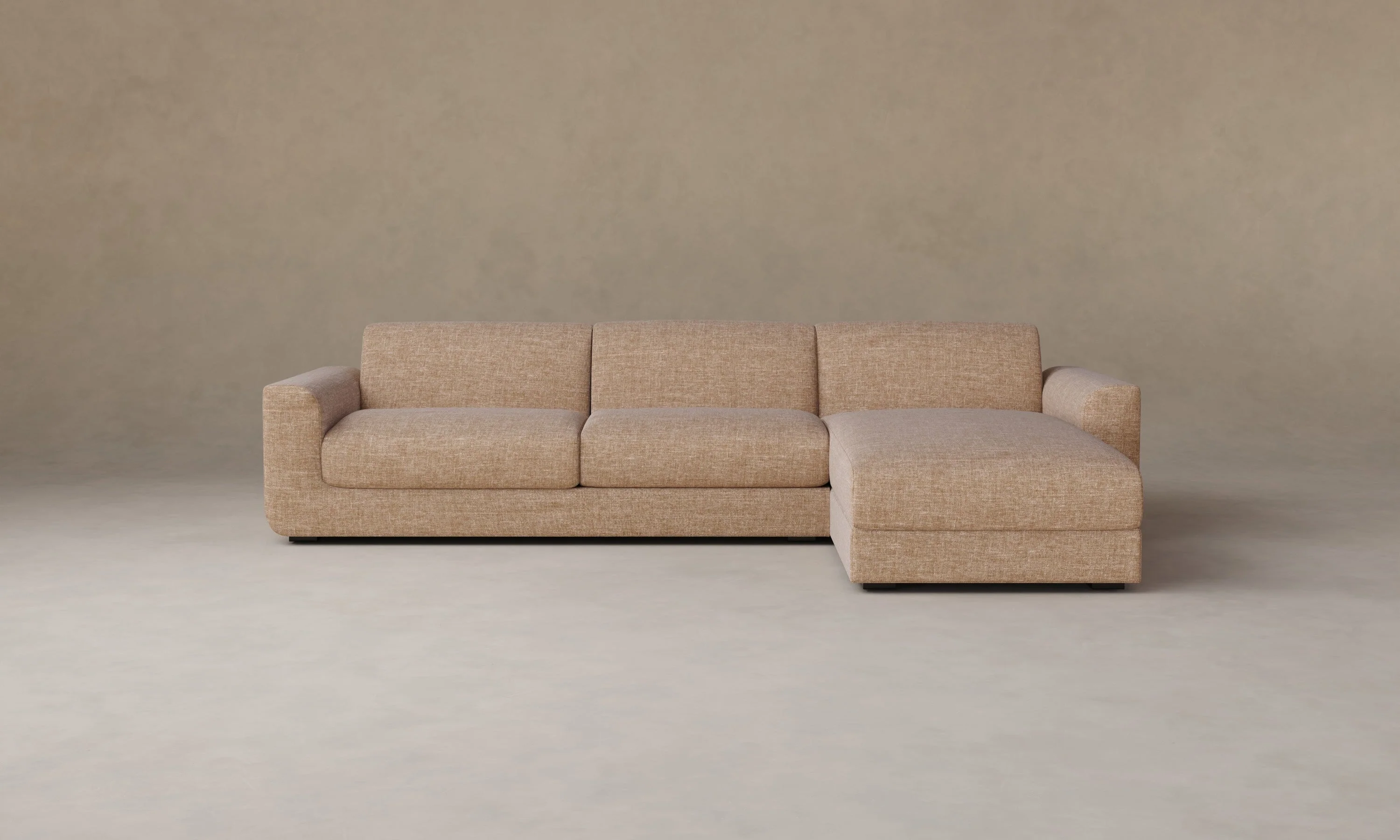 The Marcello Sectional - Heritage Belgian Linen Chai - Image 2