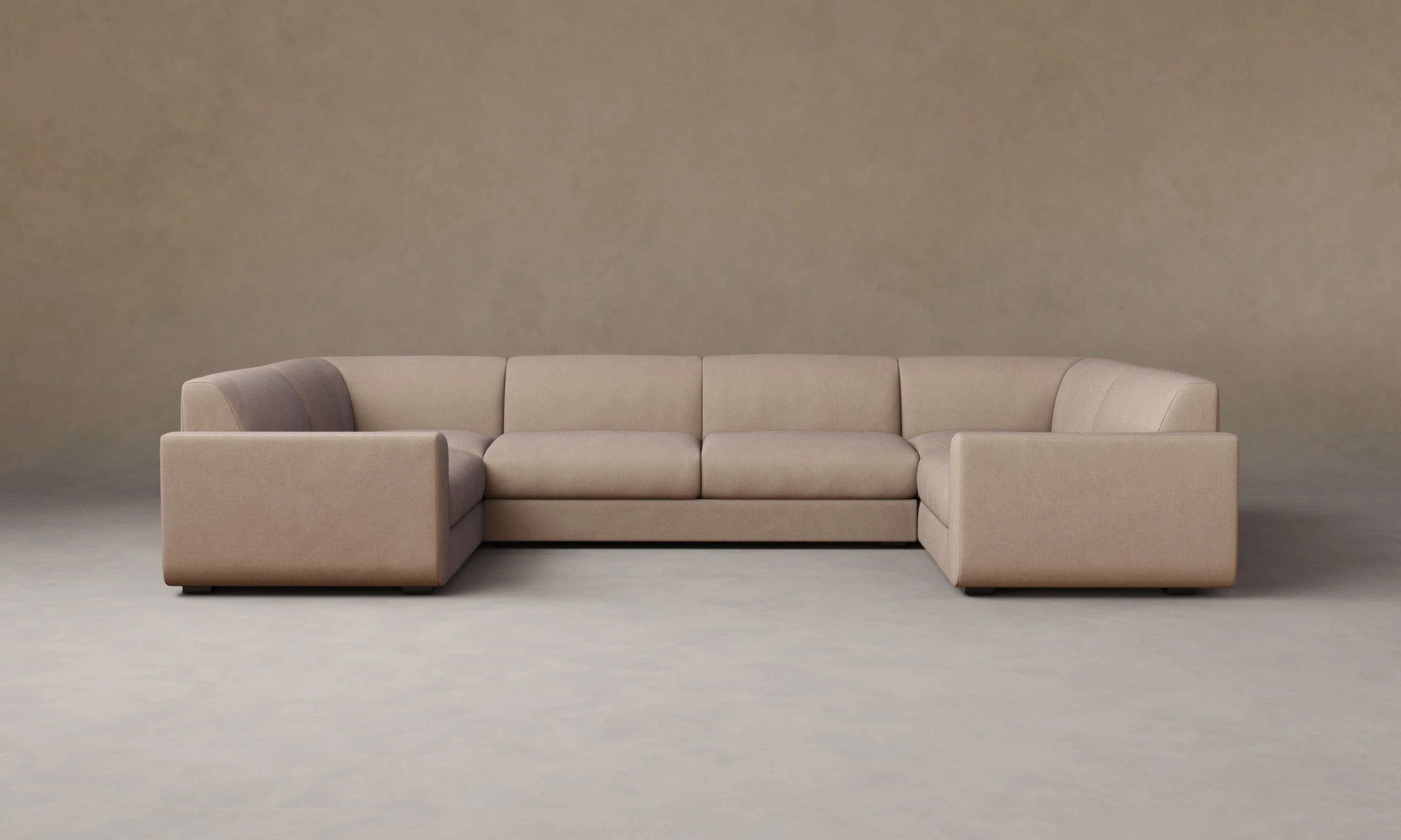 The Marcello Sectional - Marled Alpaca Velvet Rosette - Image 7
