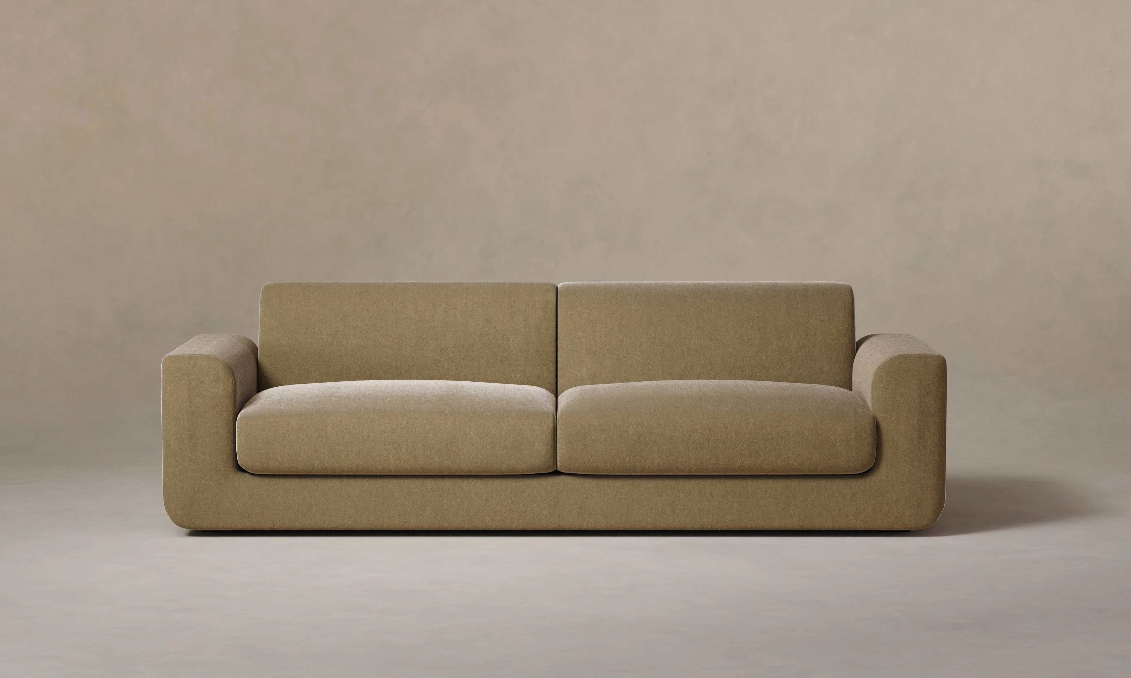 The Marcello Sofa - Mohair Almond