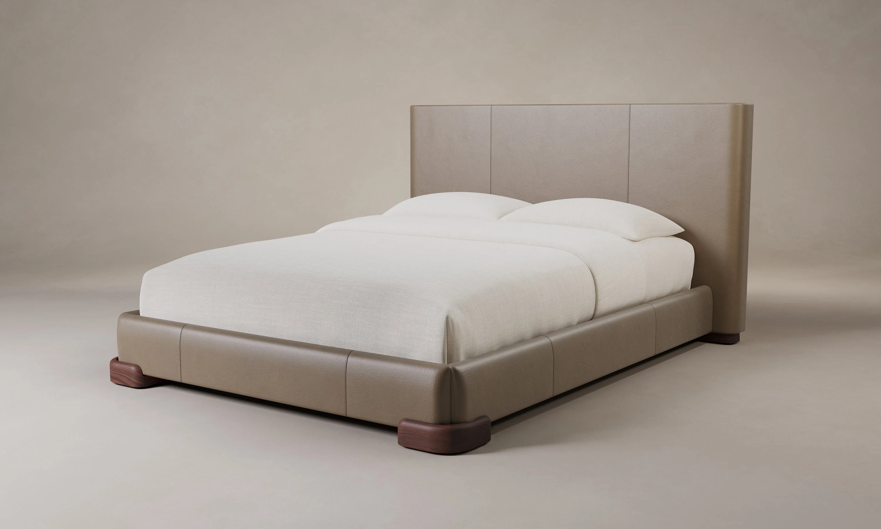 The Maxime Bed - Costa Leather Ridge - Image 2