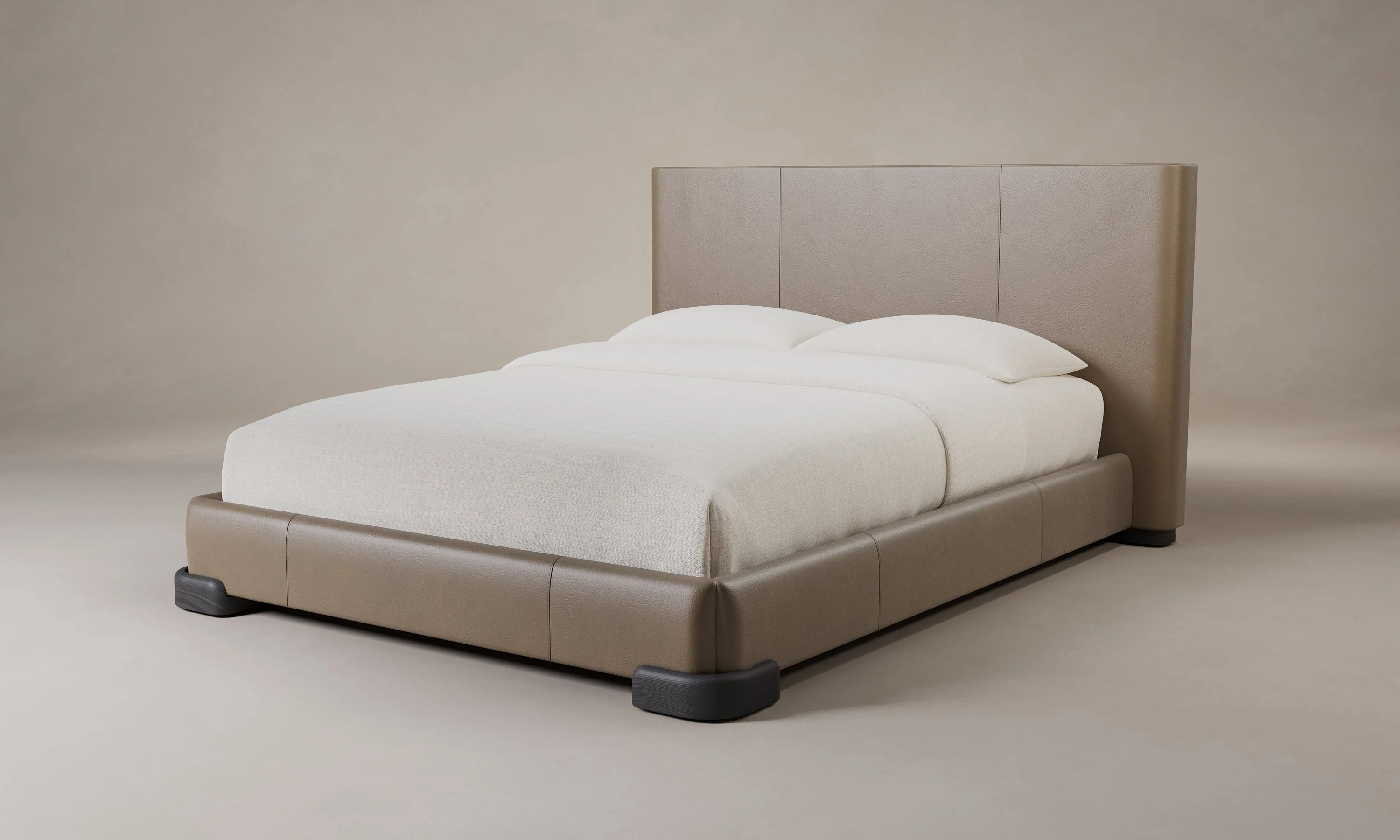 The Maxime Bed - Costa Leather Ridge - Image 3
