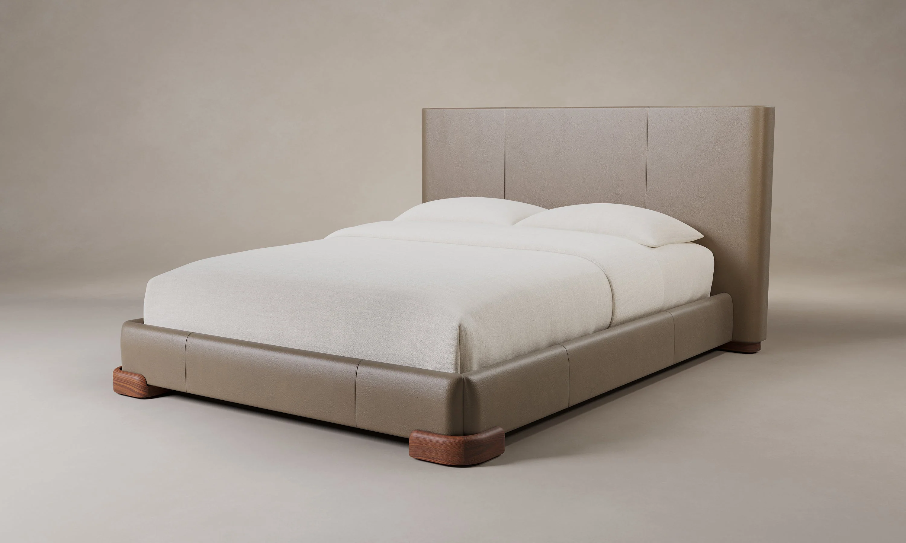 The Maxime Bed - Costa Leather Ridge - Image 6