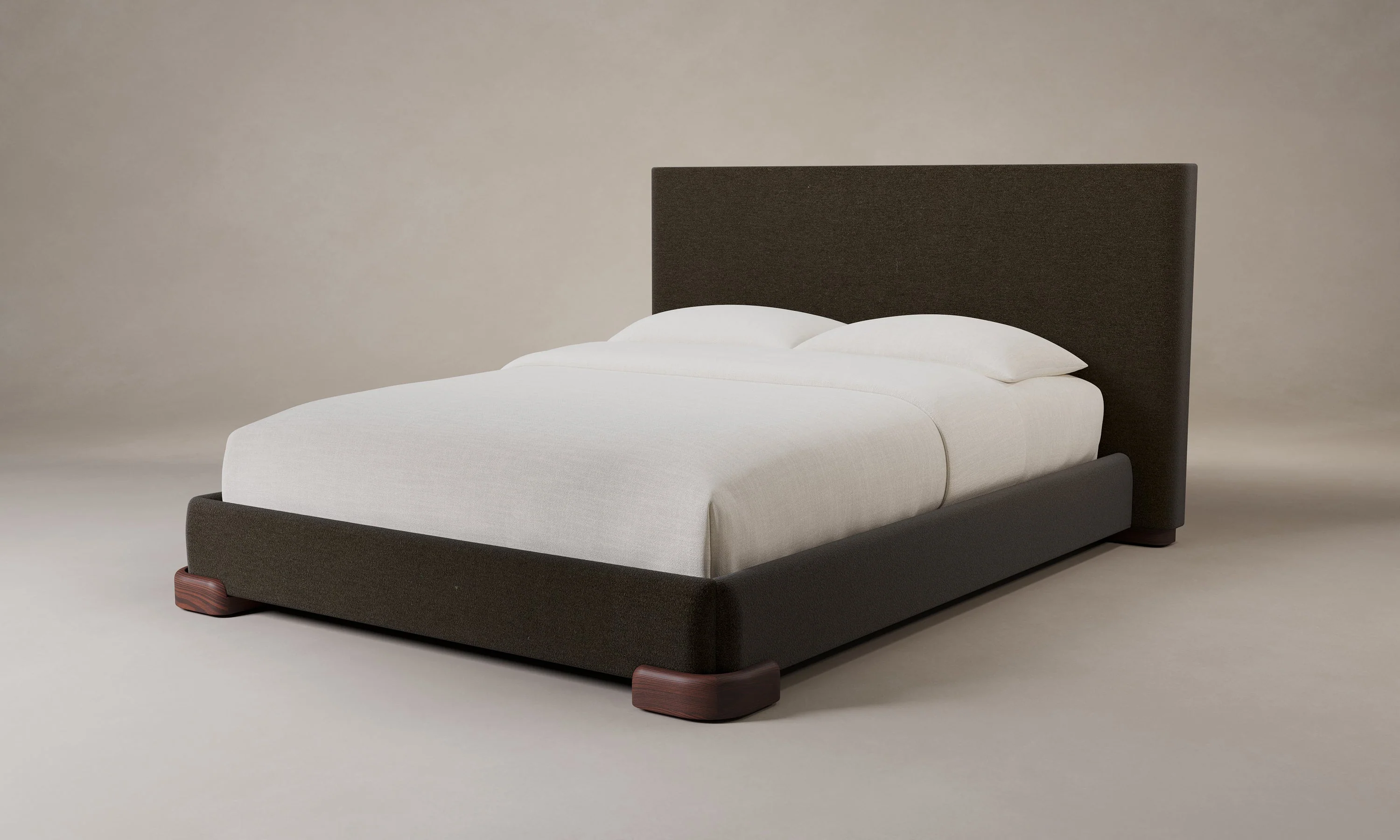 The Maxime Bed - Marled Alpaca Velvet Marsh - Image 2