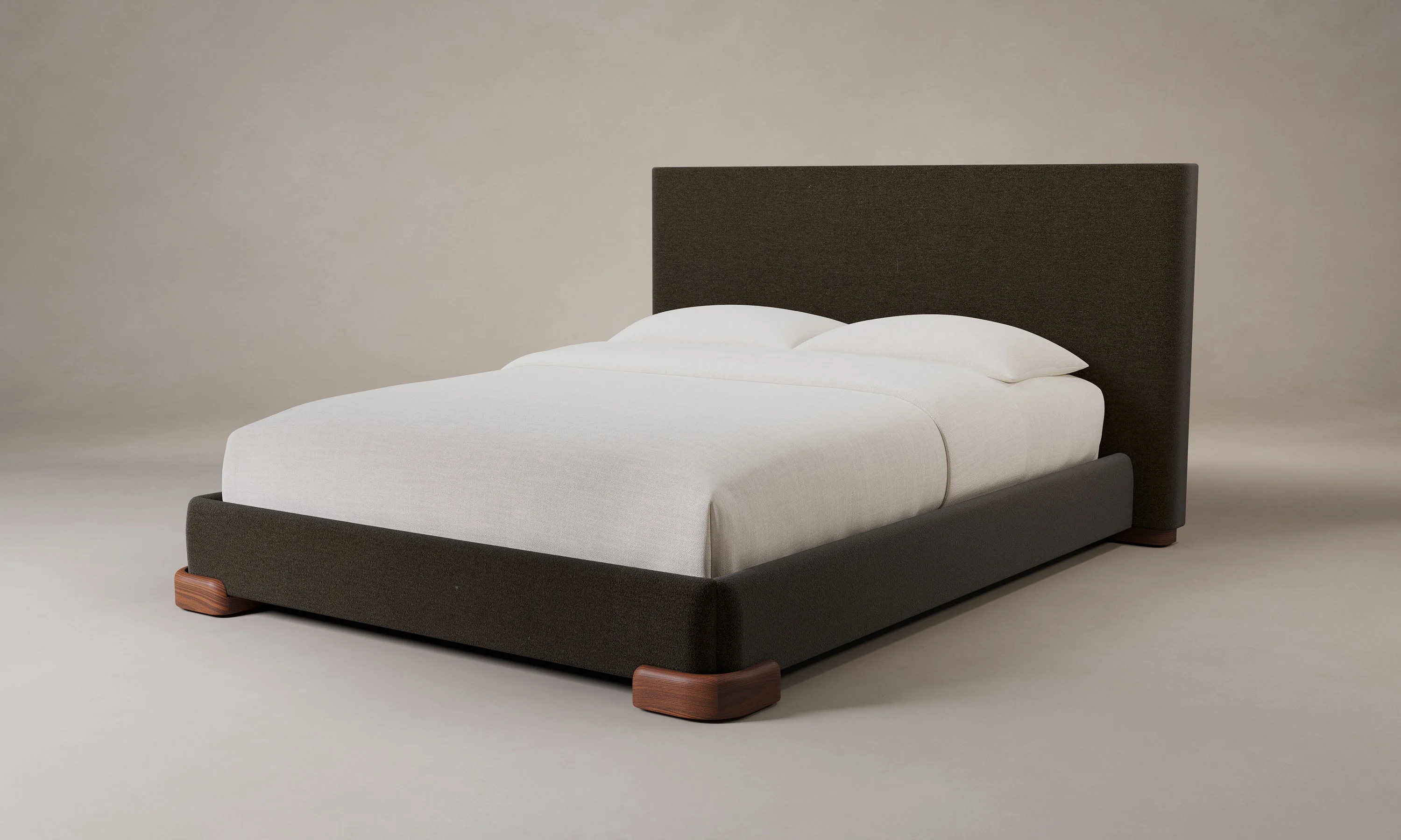 The Maxime Bed - Marled Alpaca Velvet Marsh - Image 6