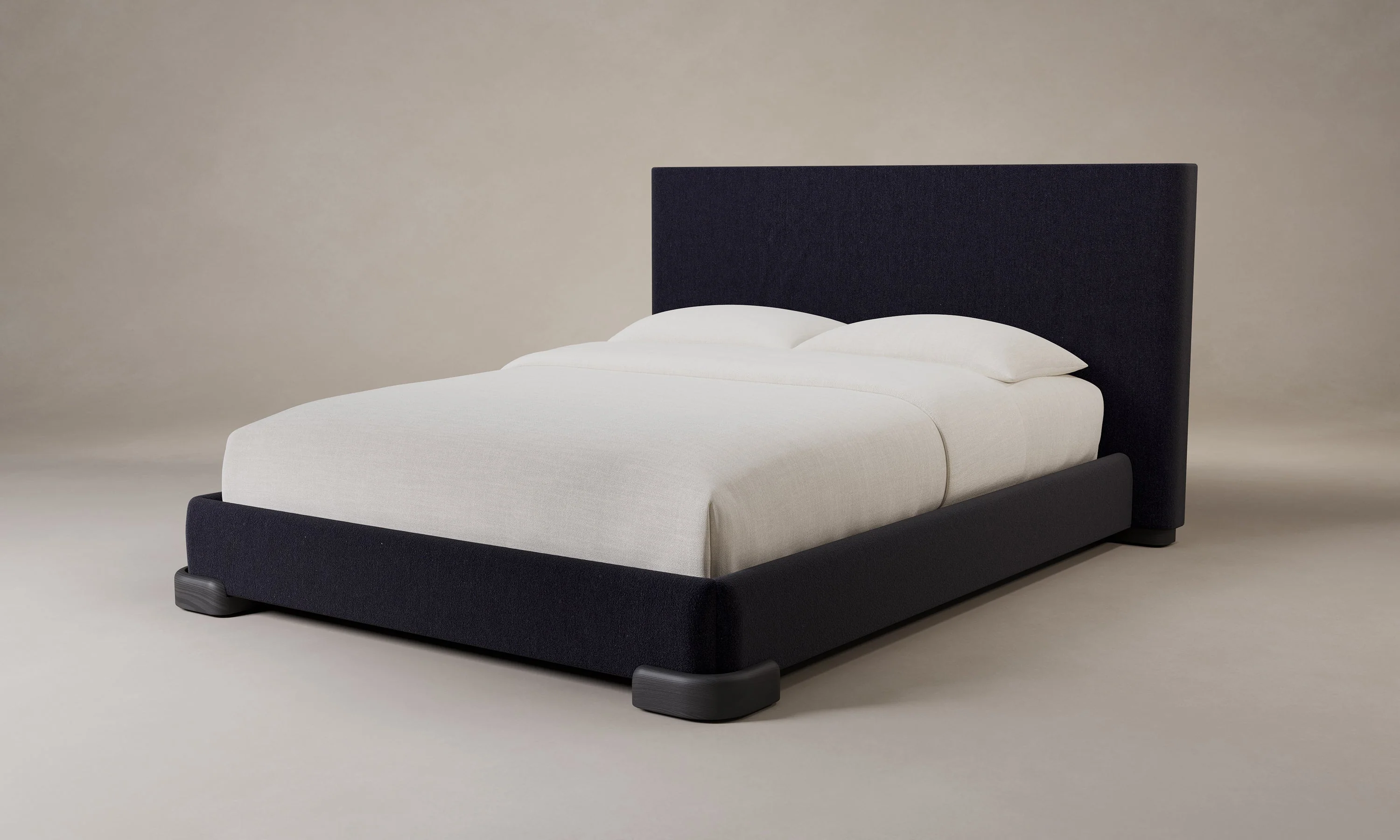 The Maxime Bed - Marled Alpaca Velvet Nightfall - Image 3
