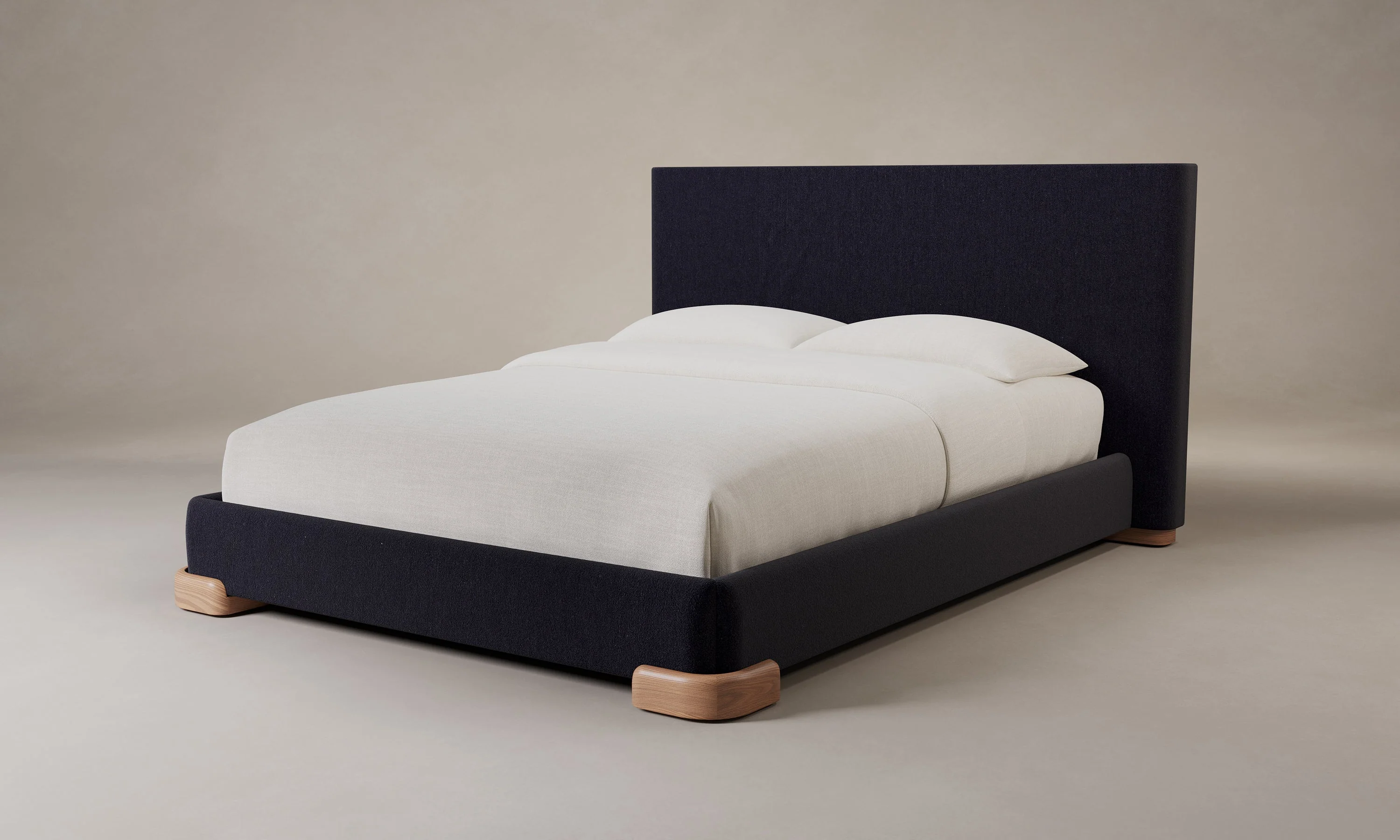 The Maxime Bed - Marled Alpaca Velvet Nightfall - Image 5