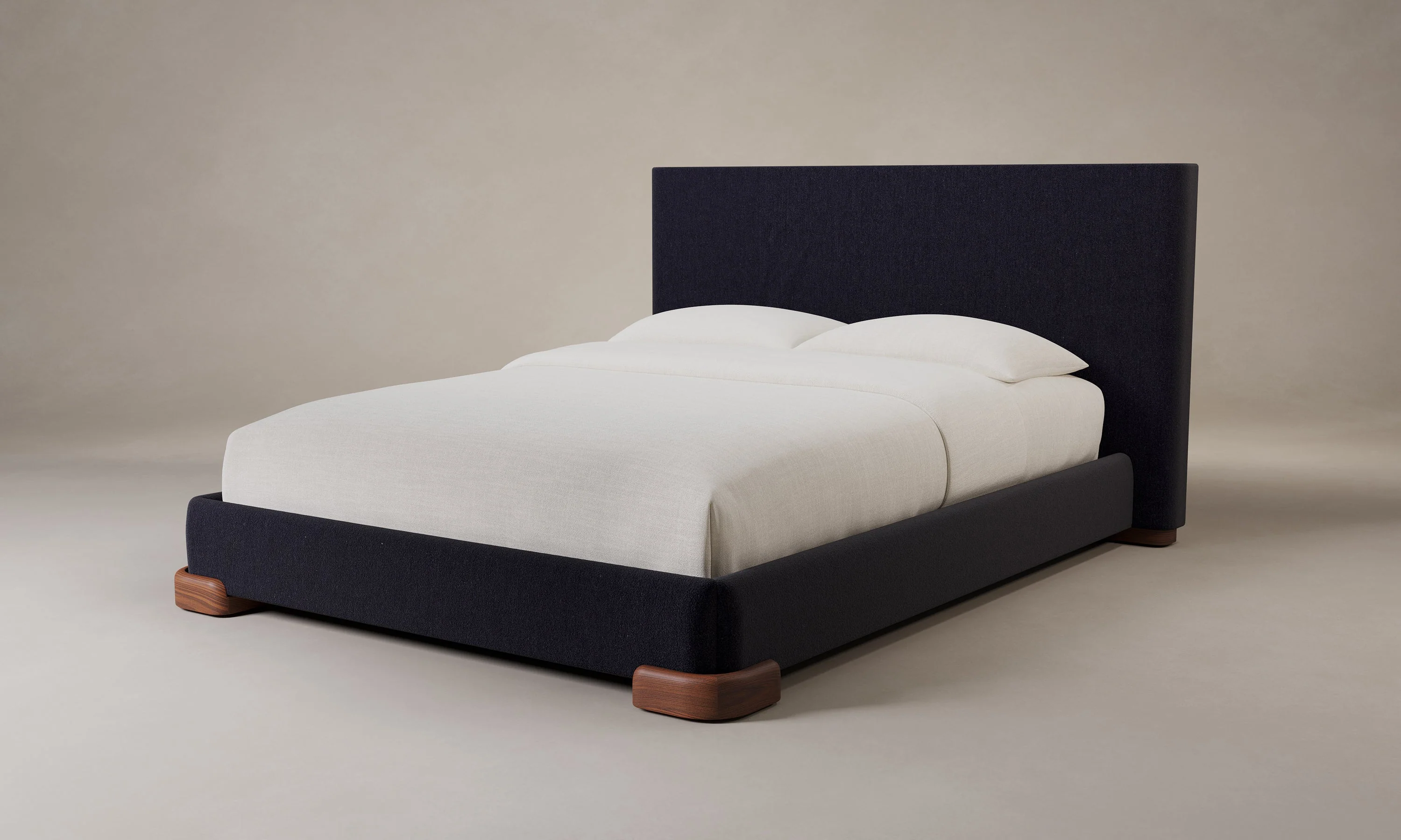 The Maxime Bed - Marled Alpaca Velvet Nightfall - Image 6