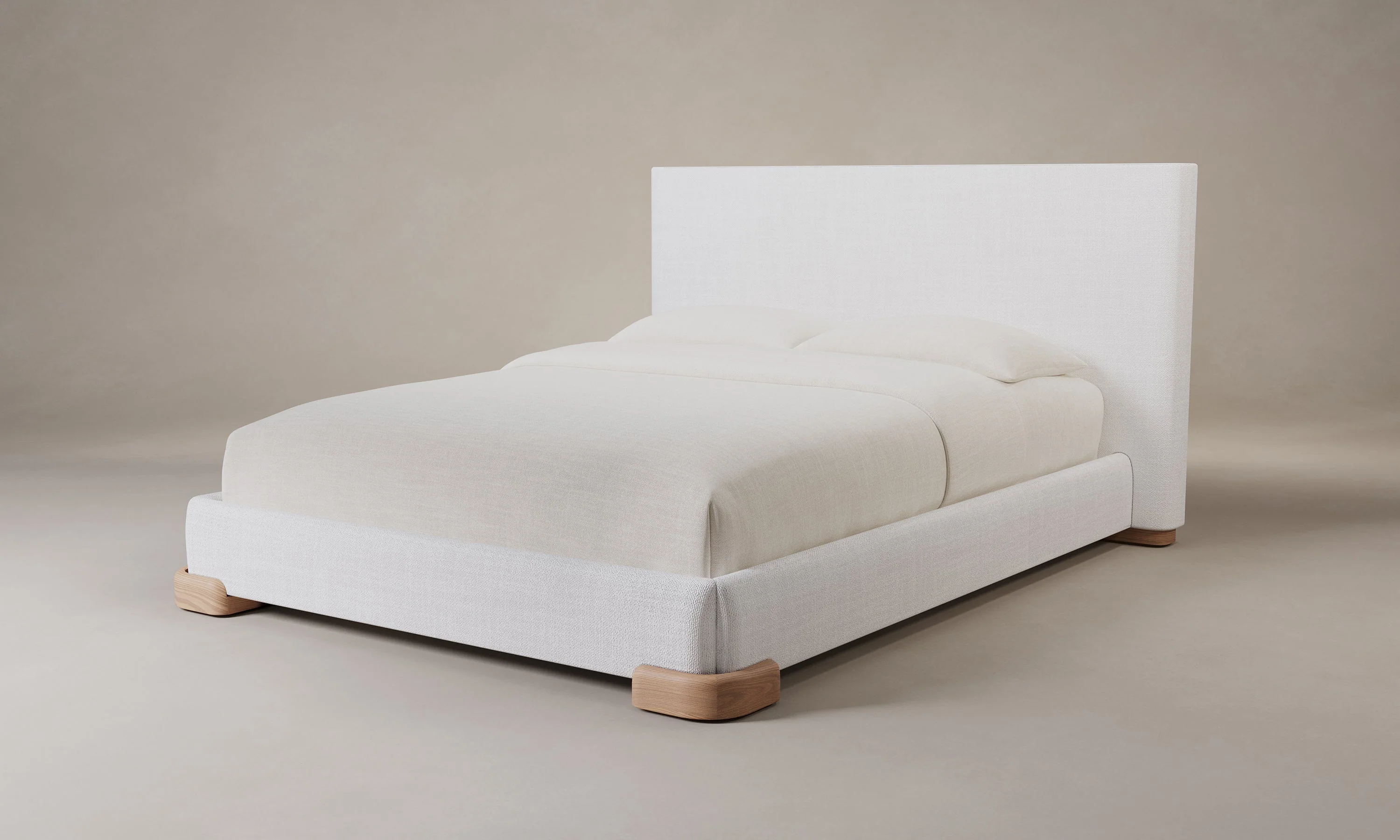 The Maxime Bed - Performance Textural Weave Wisp