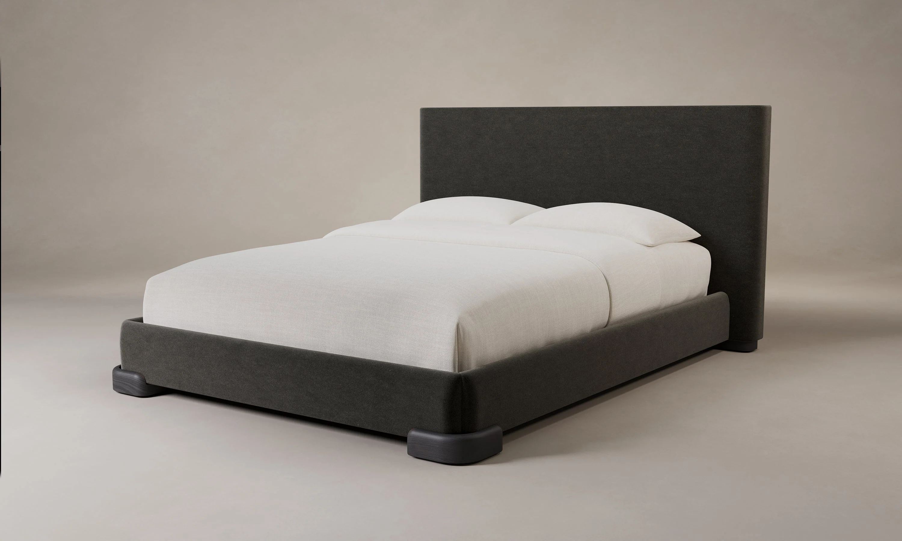 The Maxime Bed - Performance Velvet Slate - Image 3