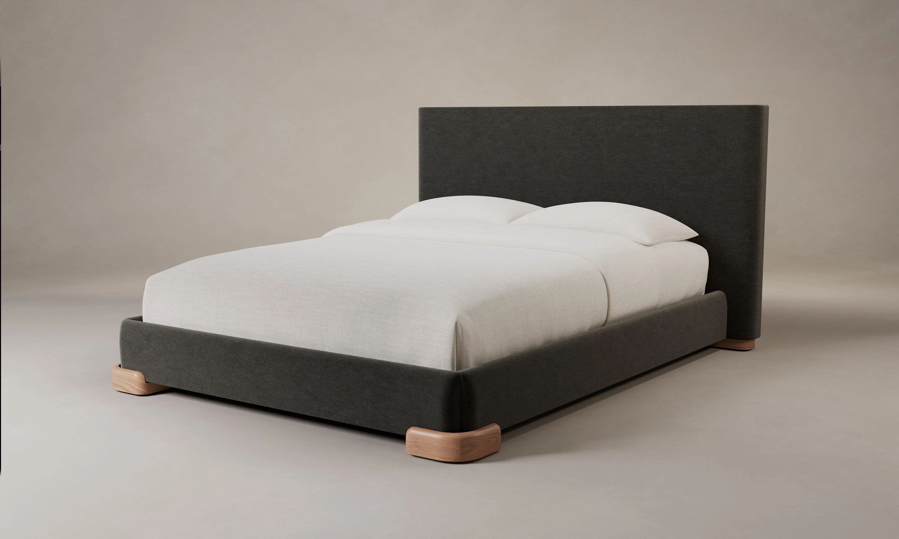 The Maxime Bed - Performance Velvet Slate - Image 5