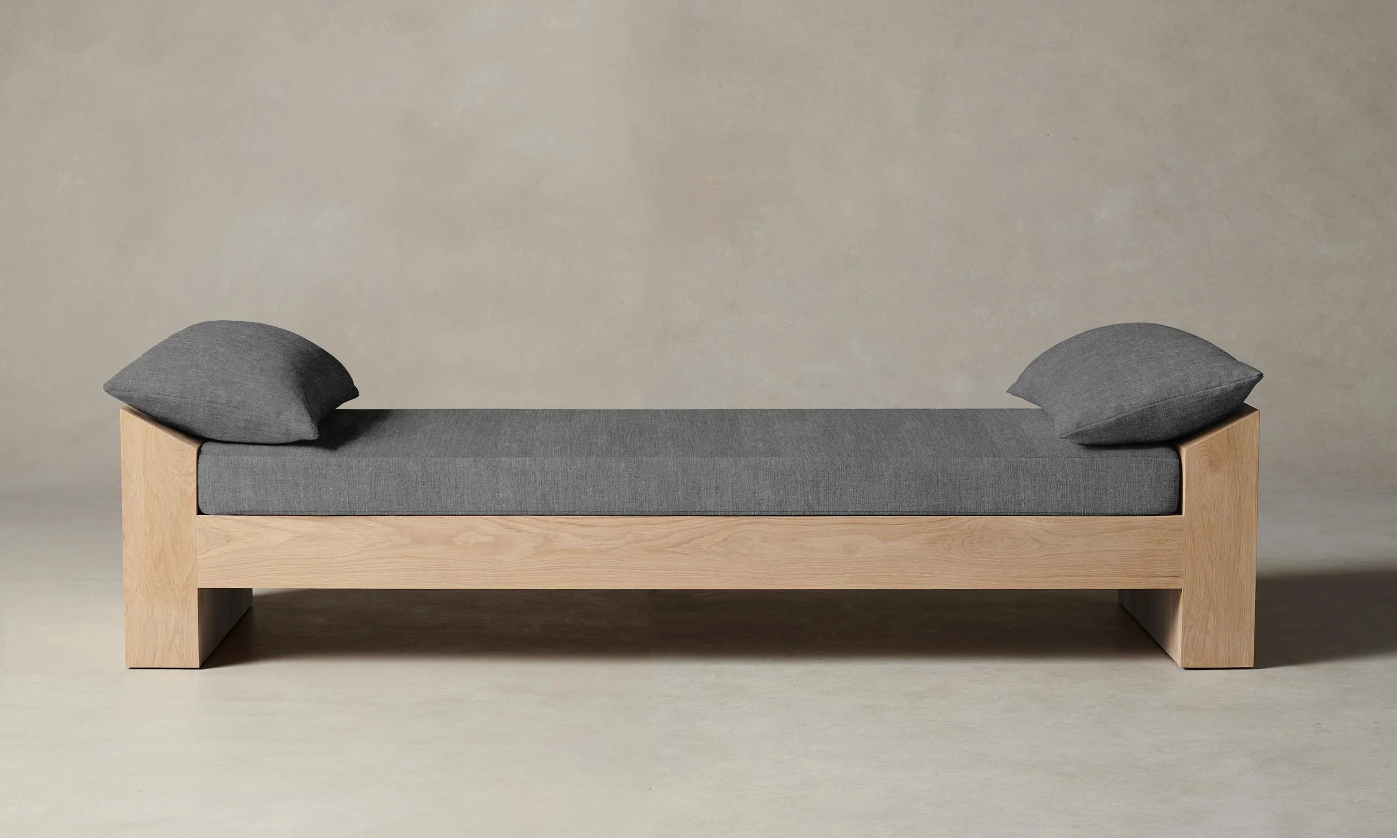 The Montauk Daybed - Performance Tweed Smoke