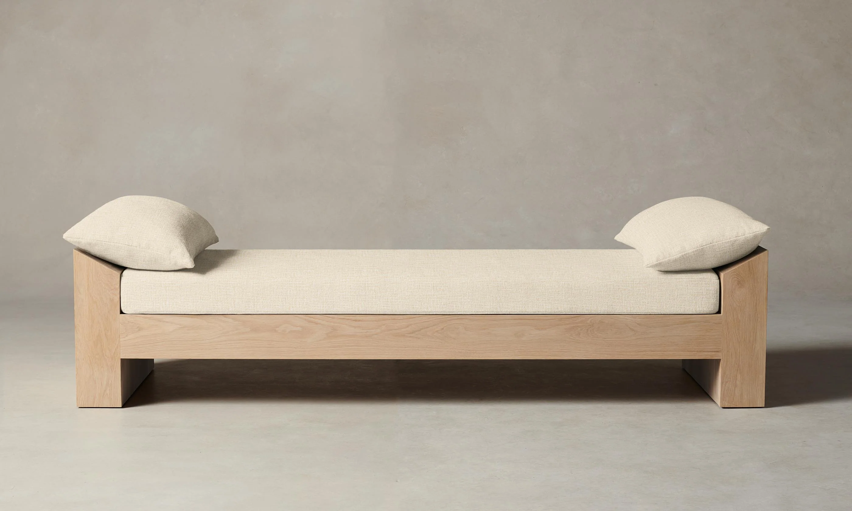The Montauk Daybed - Performance Woven Chenille Desert