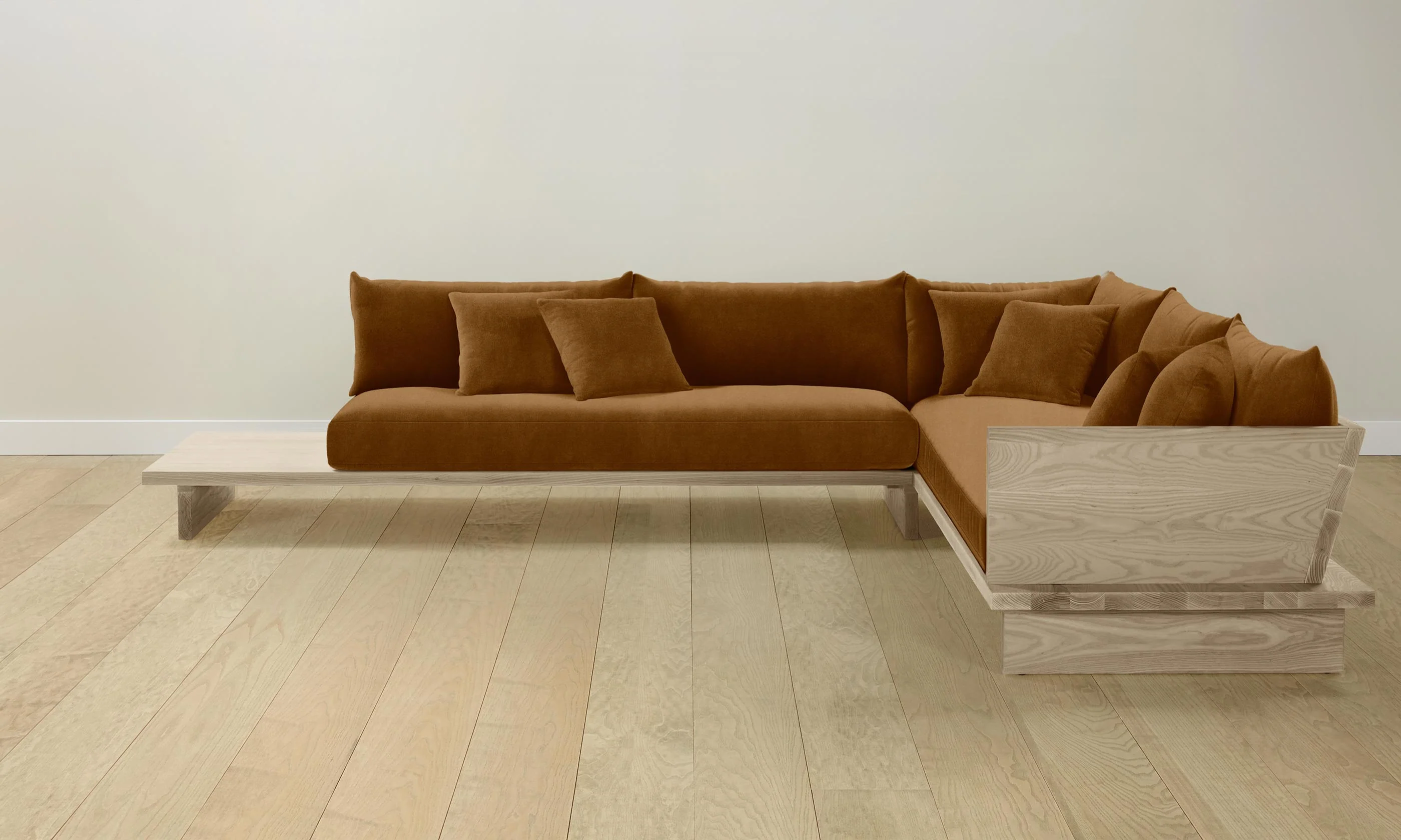 The Muir Sectional - Mohair Brown Sugar - Image 6