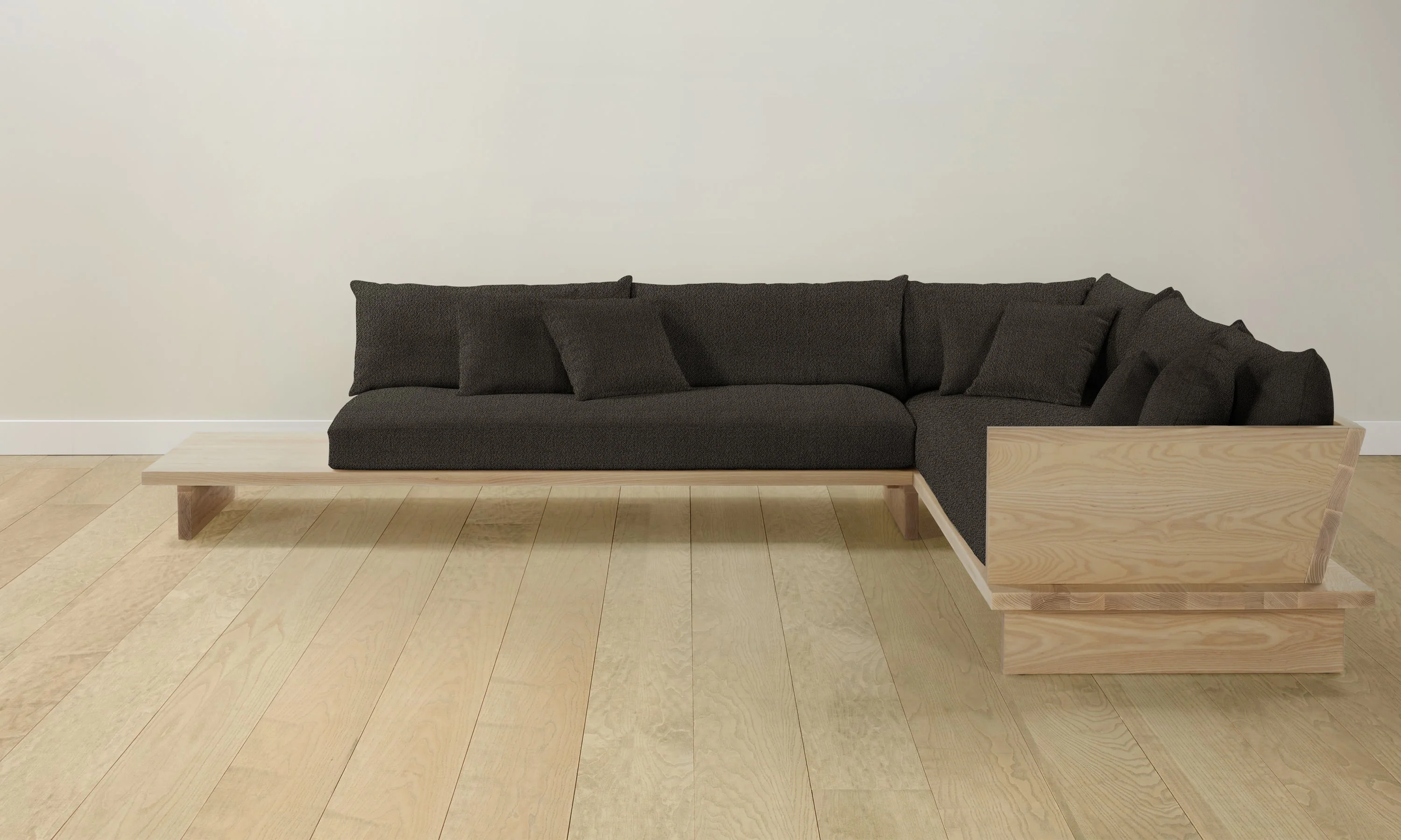 The Muir Sectional - Performance Textural Weave Root