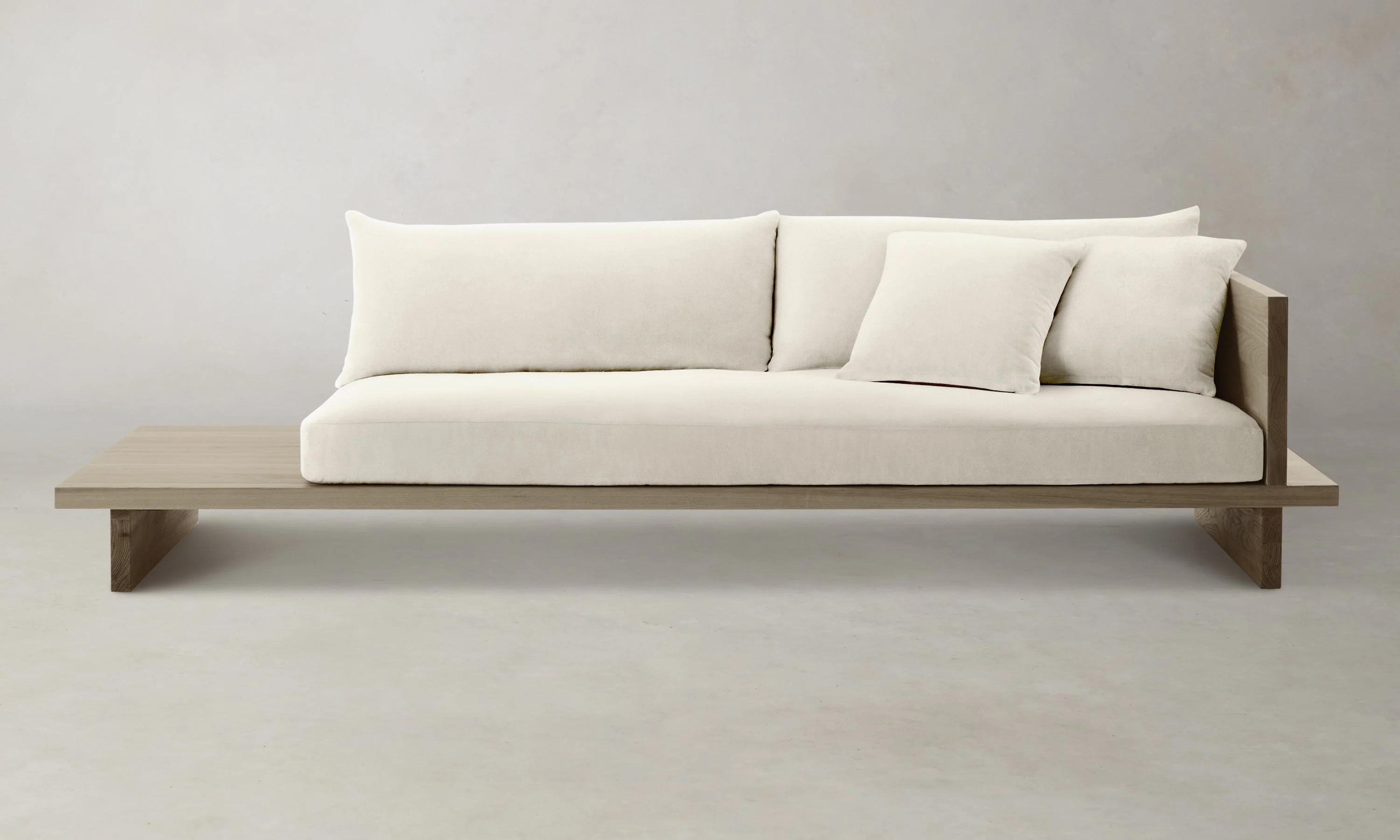 The Muir Sofa - Marled Alpaca Velvet Porcelain - Image 13