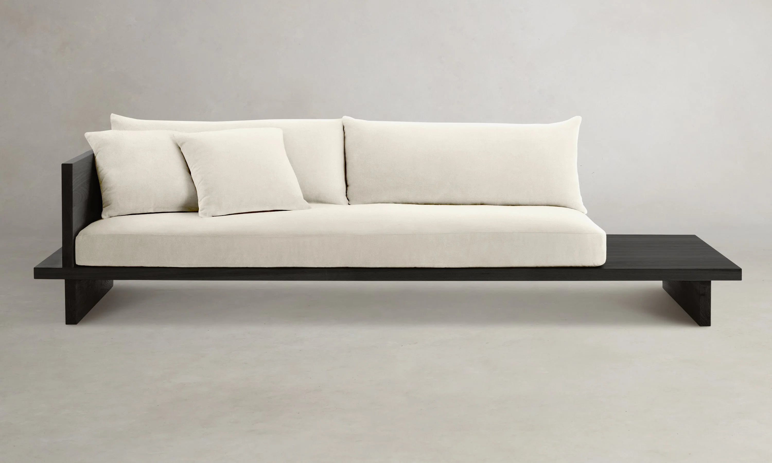 The Muir Sofa - Marled Alpaca Velvet Porcelain - Image 5