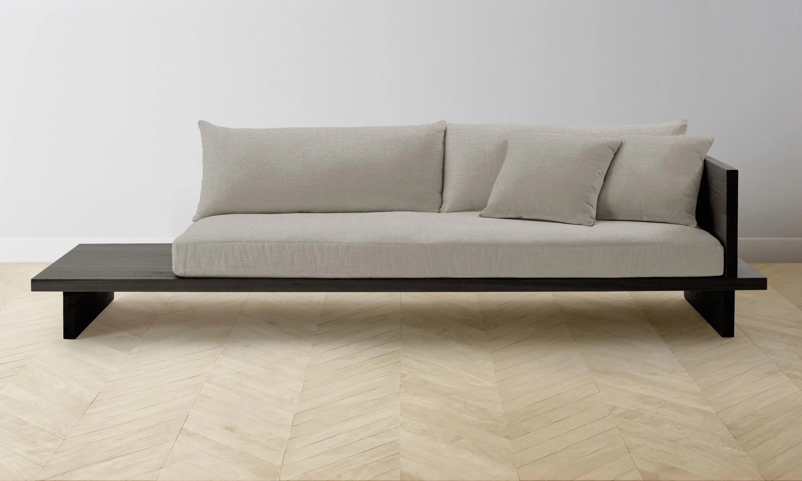 The Muir Sofa - Performance Linen Weave Beige - Image 12