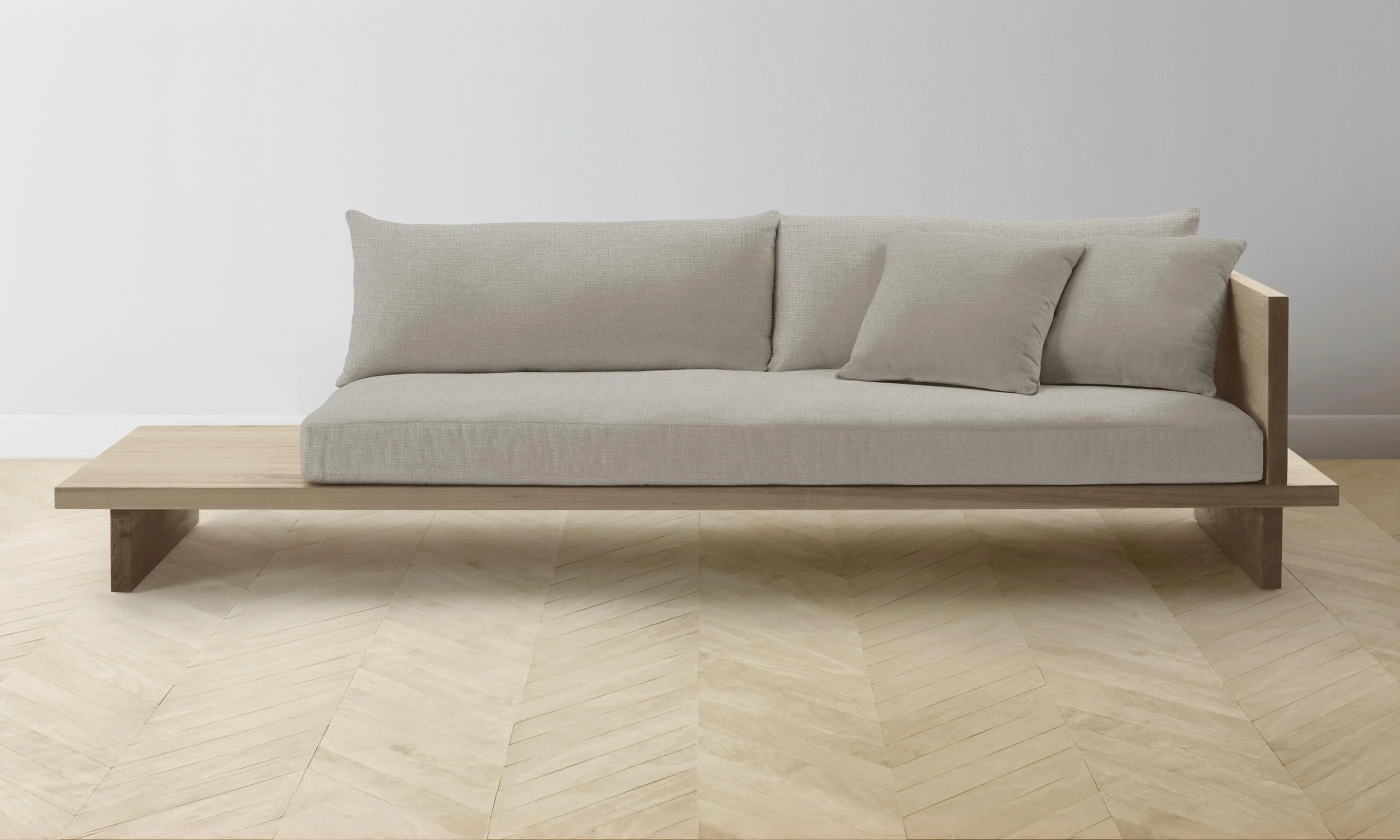 The Muir Sofa - Performance Linen Weave Beige - Image 13