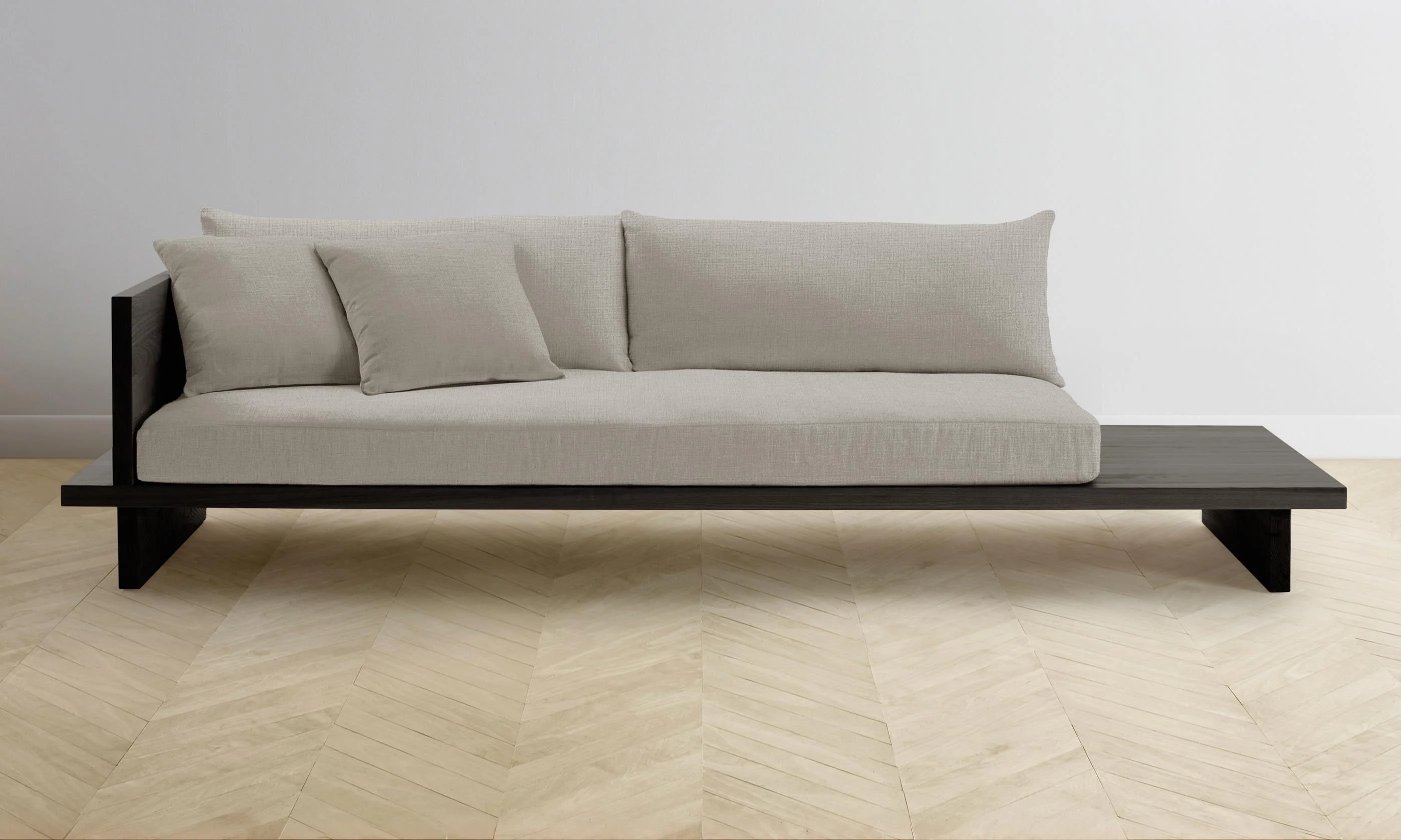 The Muir Sofa - Performance Linen Weave Beige - Image 5