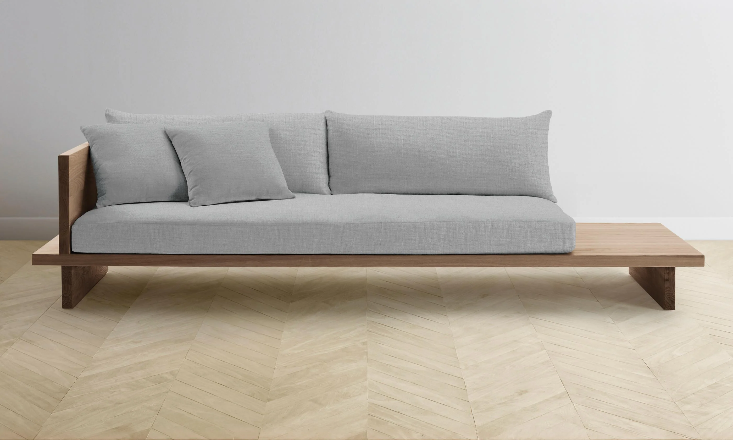 The Muir Sofa - Performance Linen Weave Cloud - Image 3