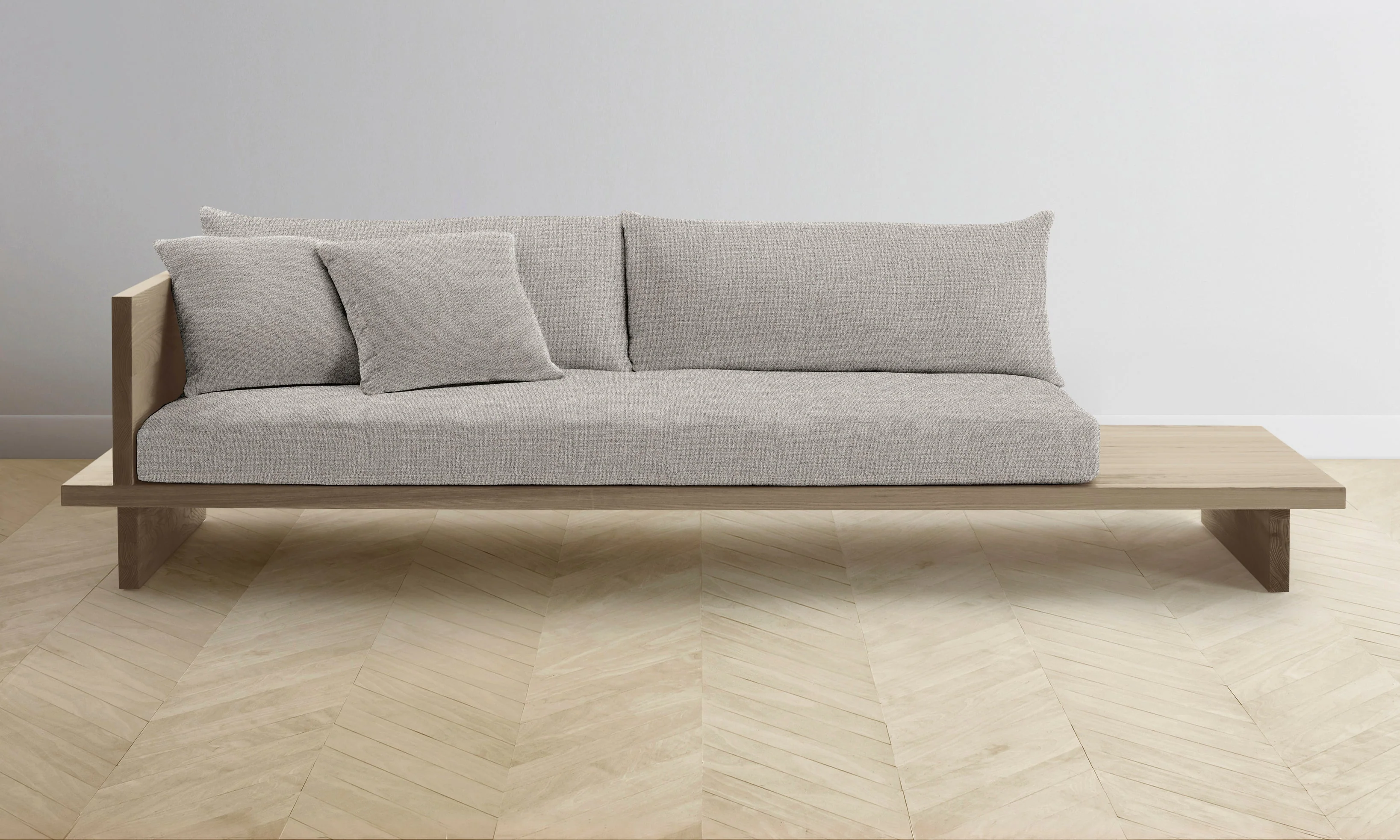 The Muir Sofa - Performance Textural Weave Breeze - Image 6