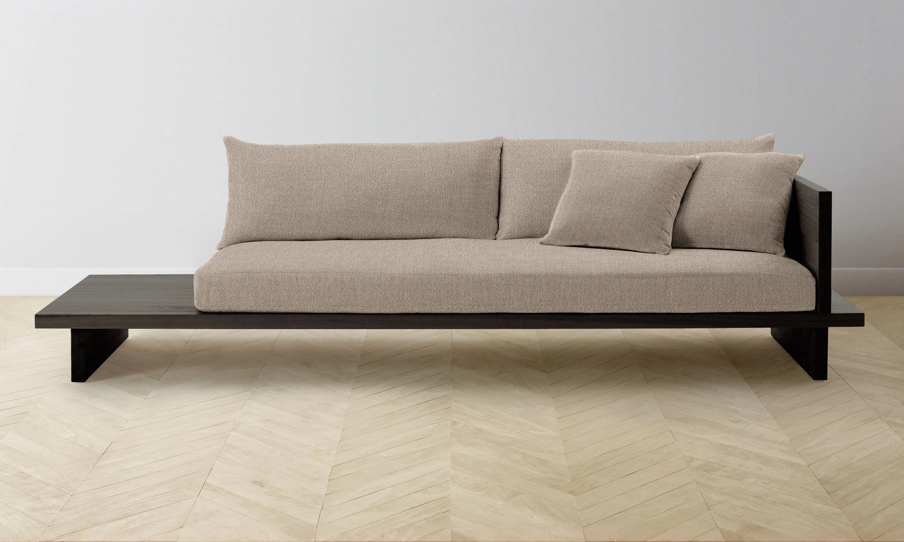 The Muir Sofa - Performance Textural Weave Earthen - Image 12
