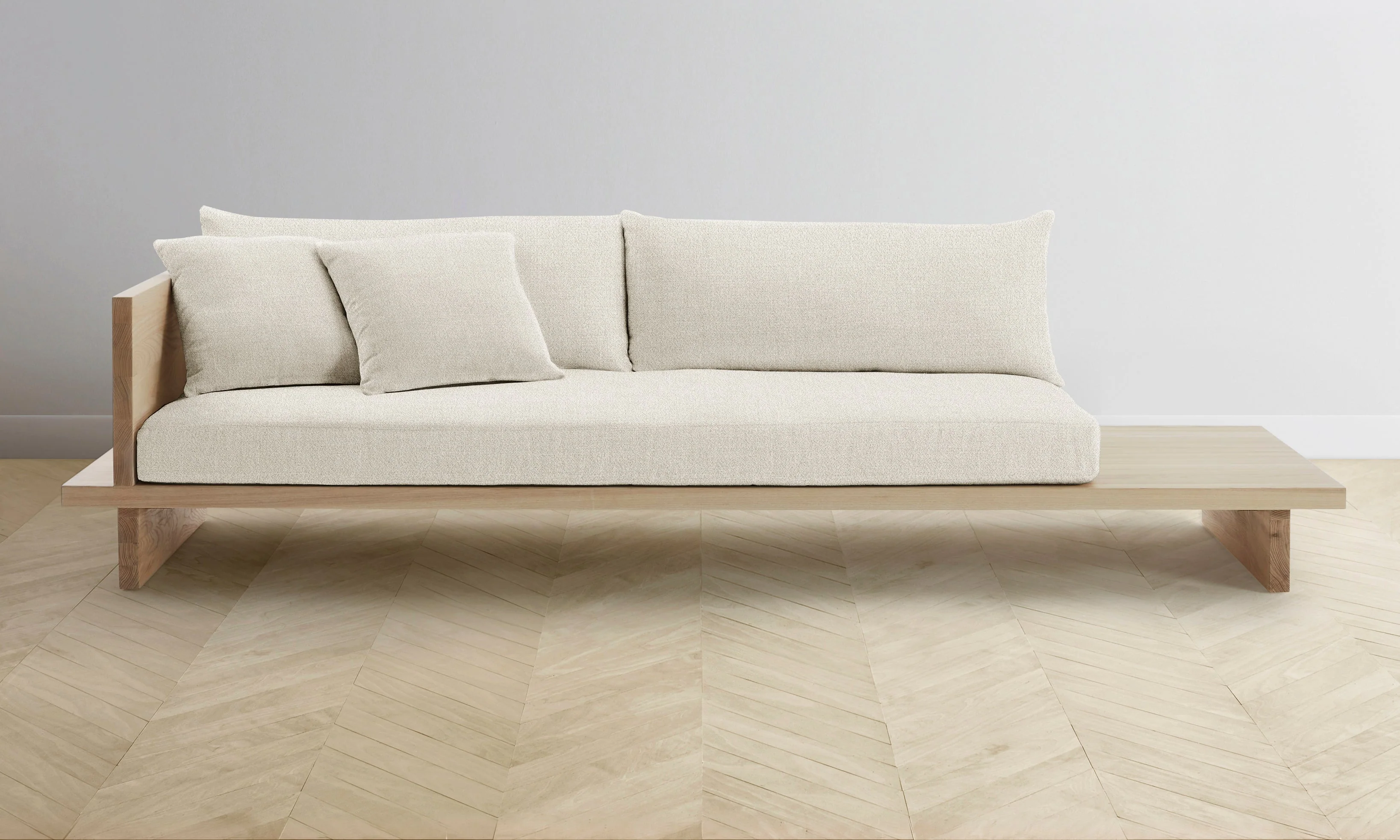 The Muir Sofa - Performance Textural Weave Wisp