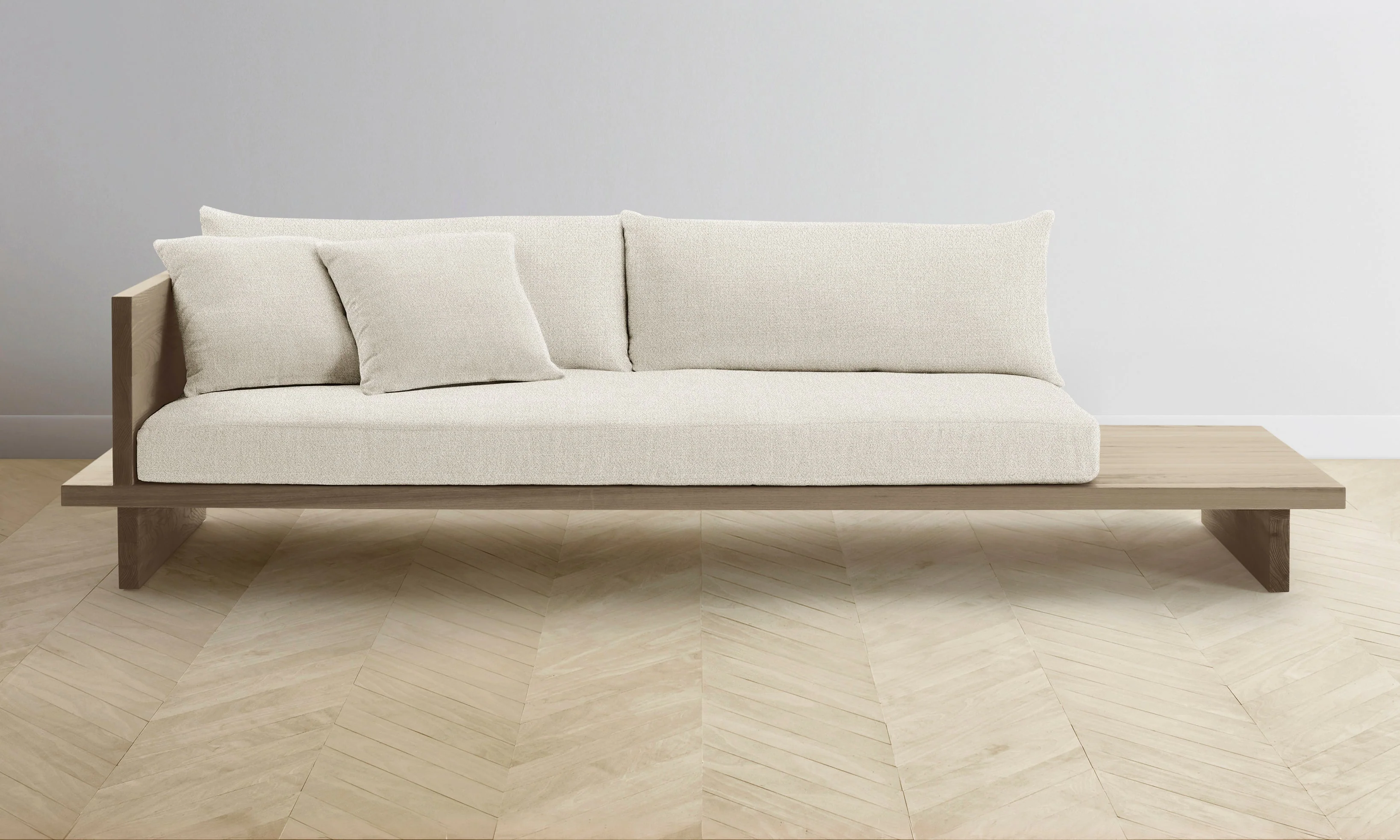 The Muir Sofa - Performance Textural Weave Wisp - Image 6