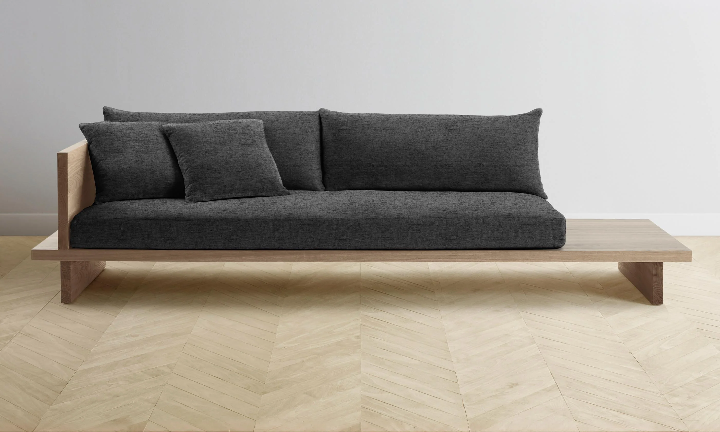 The Muir Sofa - Performance Tweed Char - Image 3