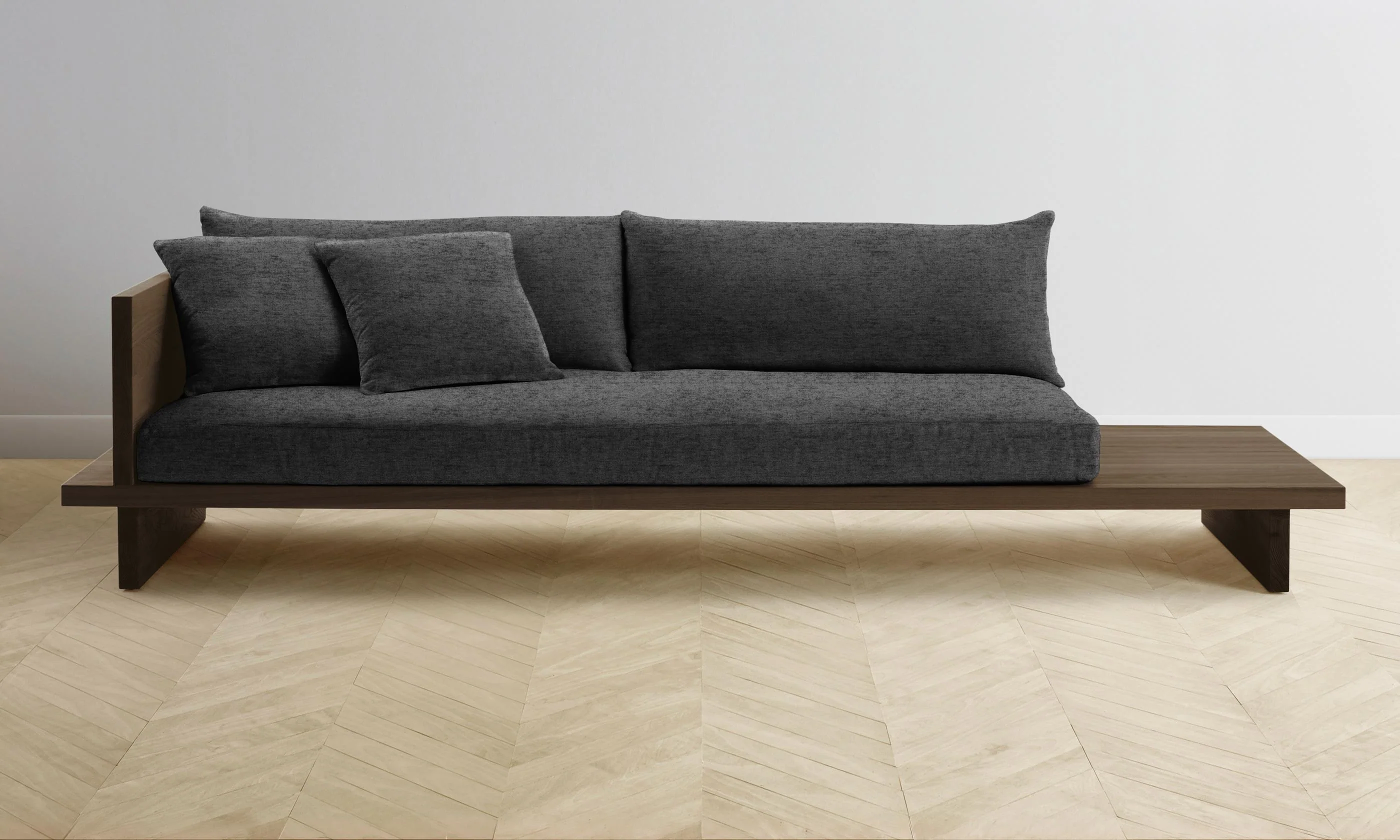 The Muir Sofa - Performance Tweed Char - Image 4