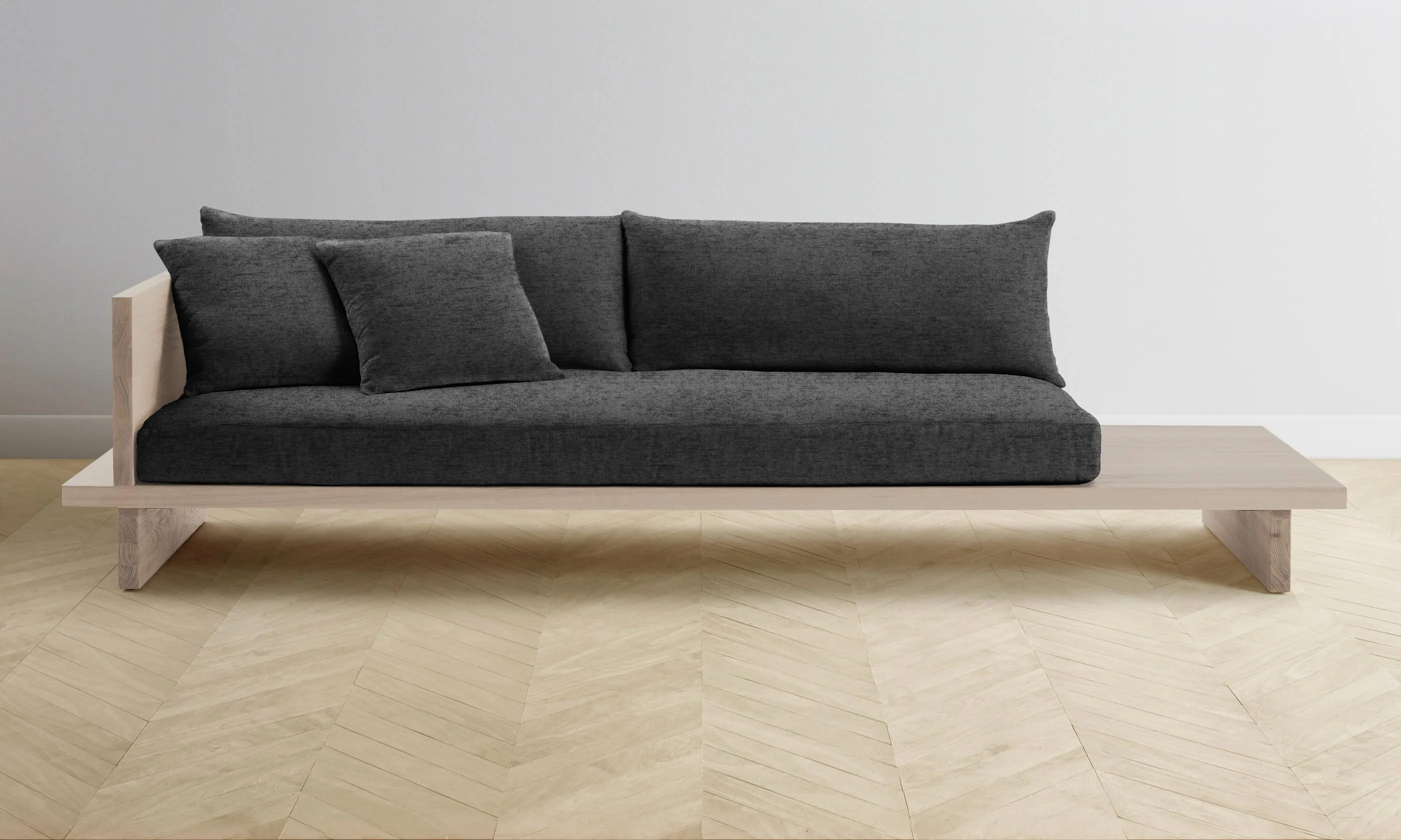 The Muir Sofa - Performance Tweed Char - Image 7