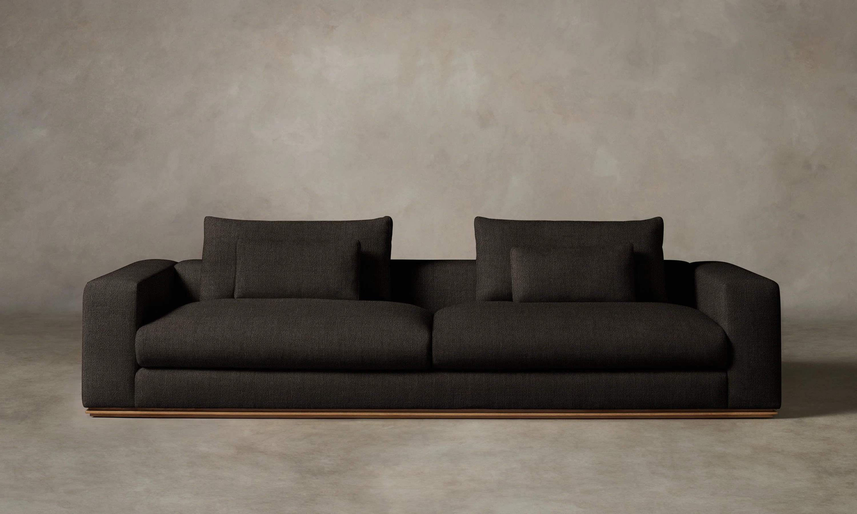 The Nicola Sofa - Performance Textural Weave Root